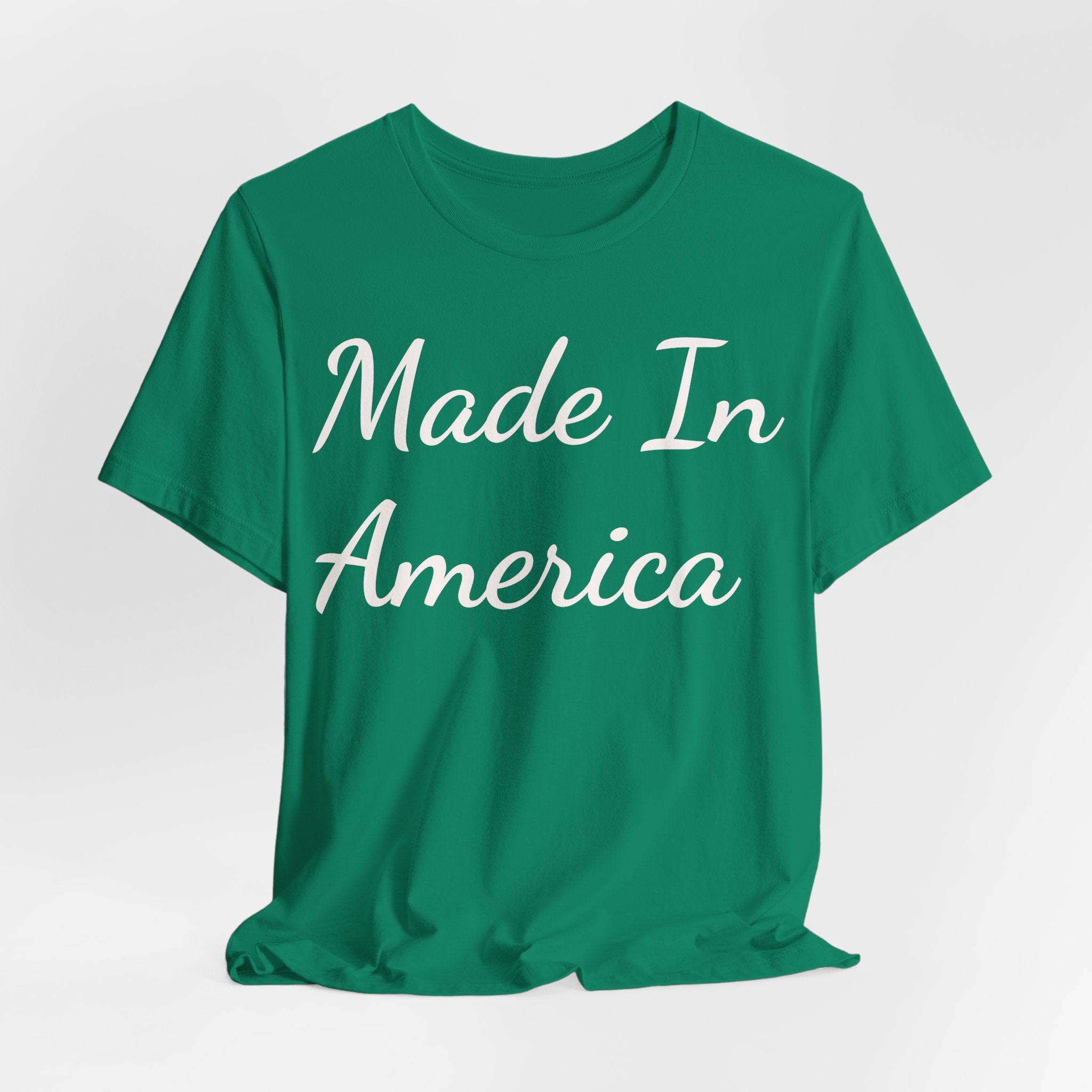 Made In America Tee — Patriotic Short Sleeve T-Shirt