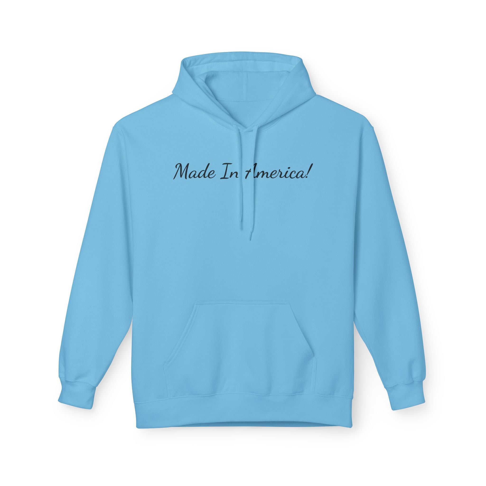 Made In America Hoodie – Patriotic Script Pullover