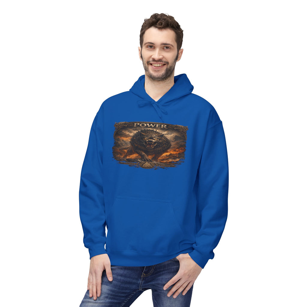 Fenrir is undoubtedly the strongest and most powerful wolf of all -Hoodie – Adventure Outdoors Pullover