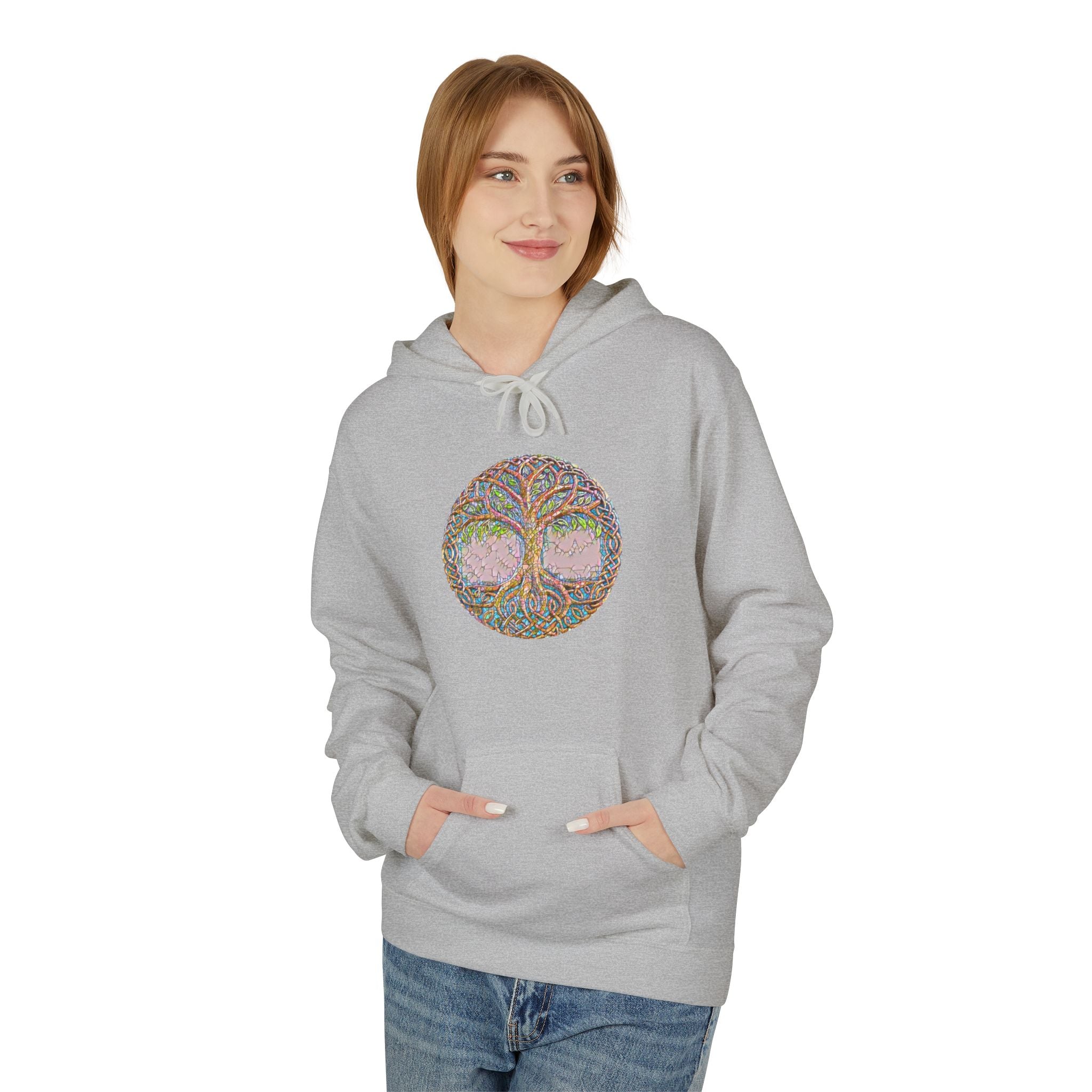 Yggdrasil, the Tree of Life-Cotton Hoodie