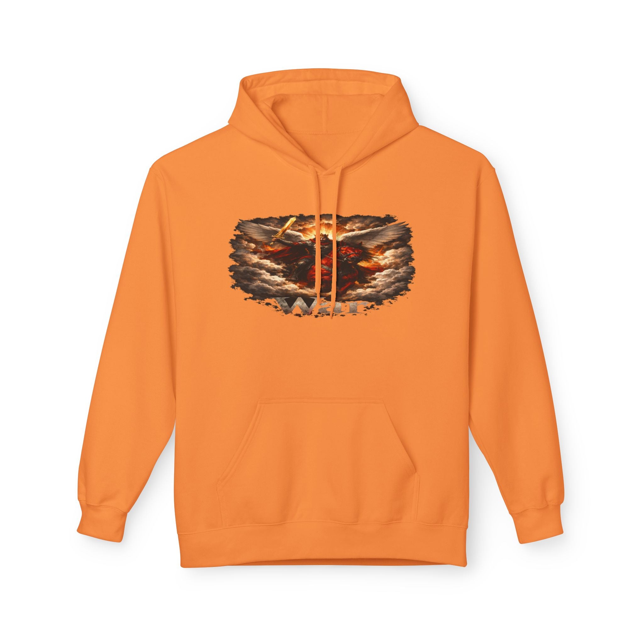 The red horse from Revelation 6:3-4 the horseman of war the second seal opened by the Lamb if God- Graphic Pullover