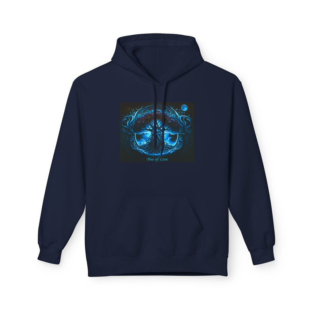 Yggdrasil, the Tree of Life,Hoodie — Ocean Zodiac Cancer Design