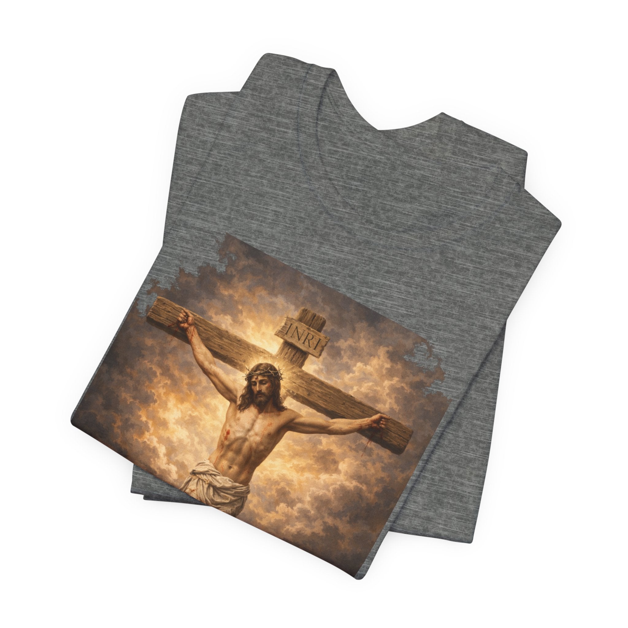 Crucifixion Jesus T‑Shirt — Religious Christian Graphic Tee for Easter & Faith