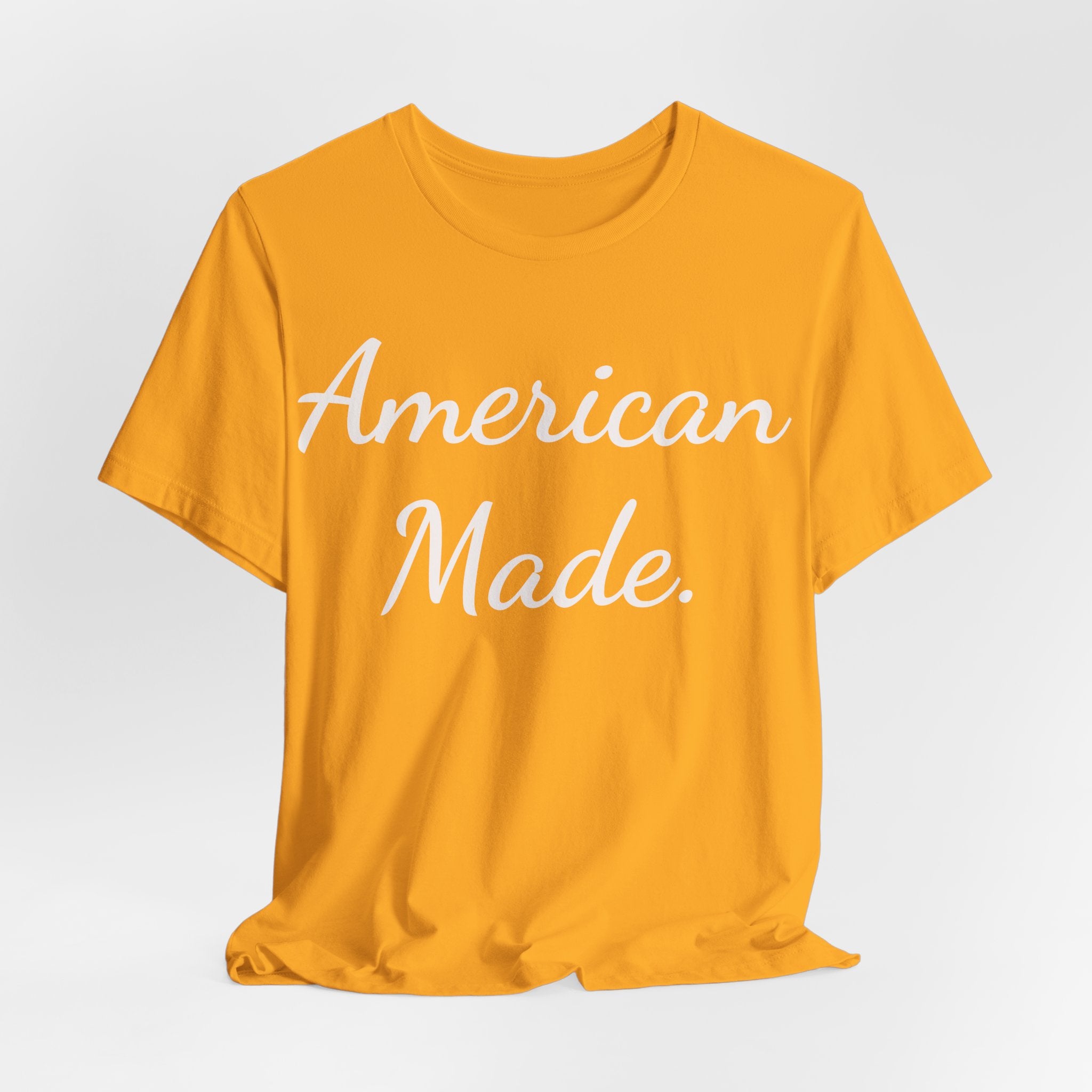 American Made T-Shirt — Patriotic Script Tee