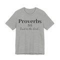 Proverbs 3:5 “Trust in the Lord” Tee — Christian Faith Scripture T‑Shirt