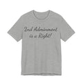 2nd Amendment Is a Right T-Shirt — Pro-Gun Rights Patriotic Tee