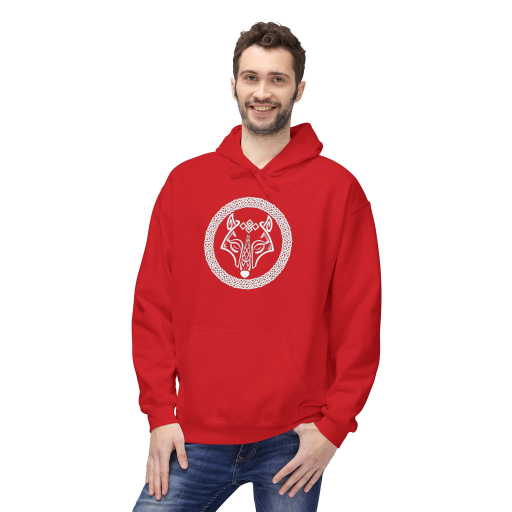 Wolf Knot Celtic Hoodie — Norse Viking Tribal -The Wolf – A Symbol of Power, Destruction, and Loyalty