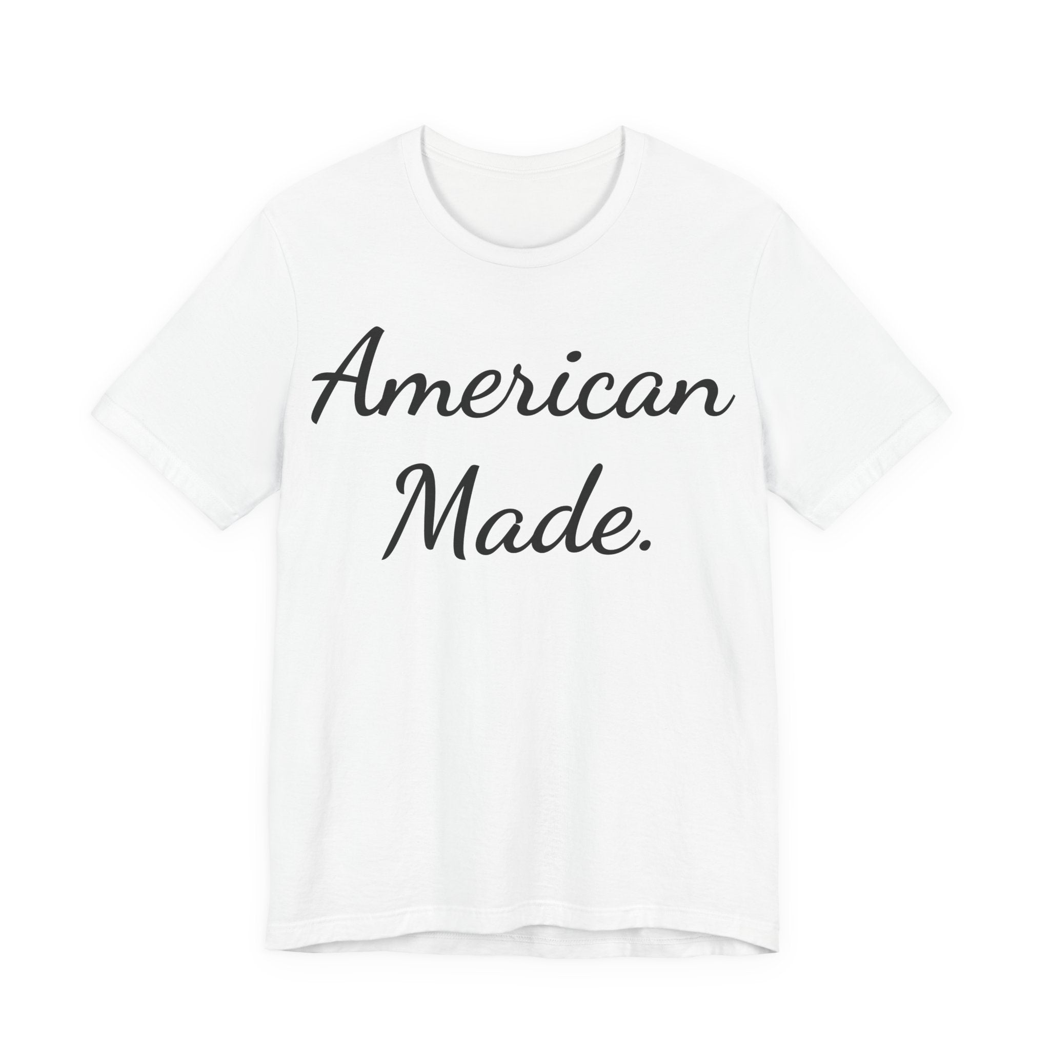 American Made T‑Shirt - Patriotic Script Tee