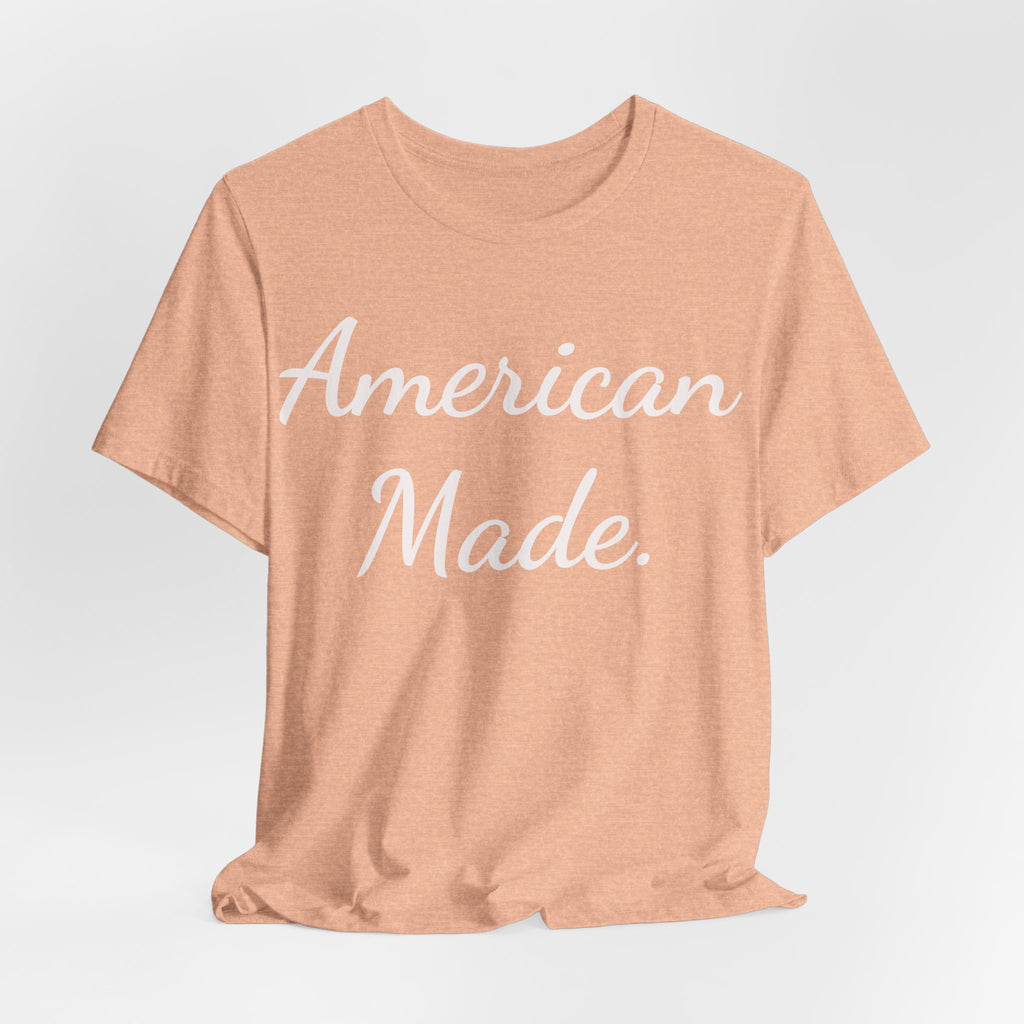 American Made T-Shirt — Patriotic Script Tee