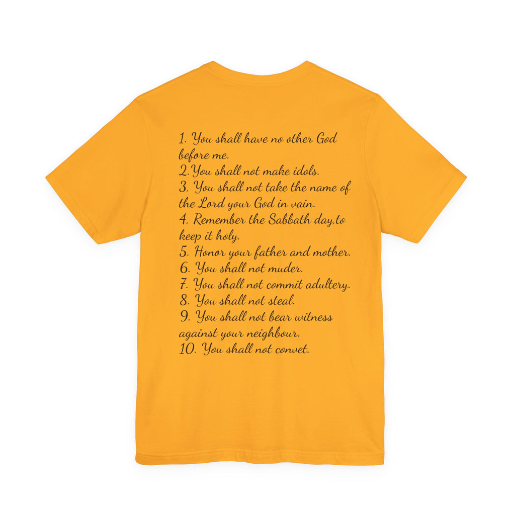 The 10 Commandment- Short Sleeve Tee