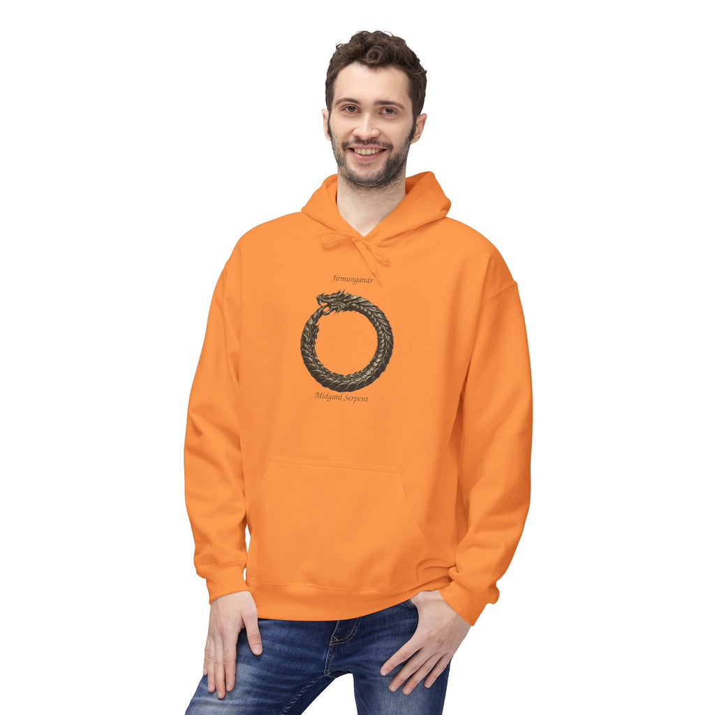 The Serpent – Jörmungandr,Ouroboros Snake Hoodie — Viking Symbol