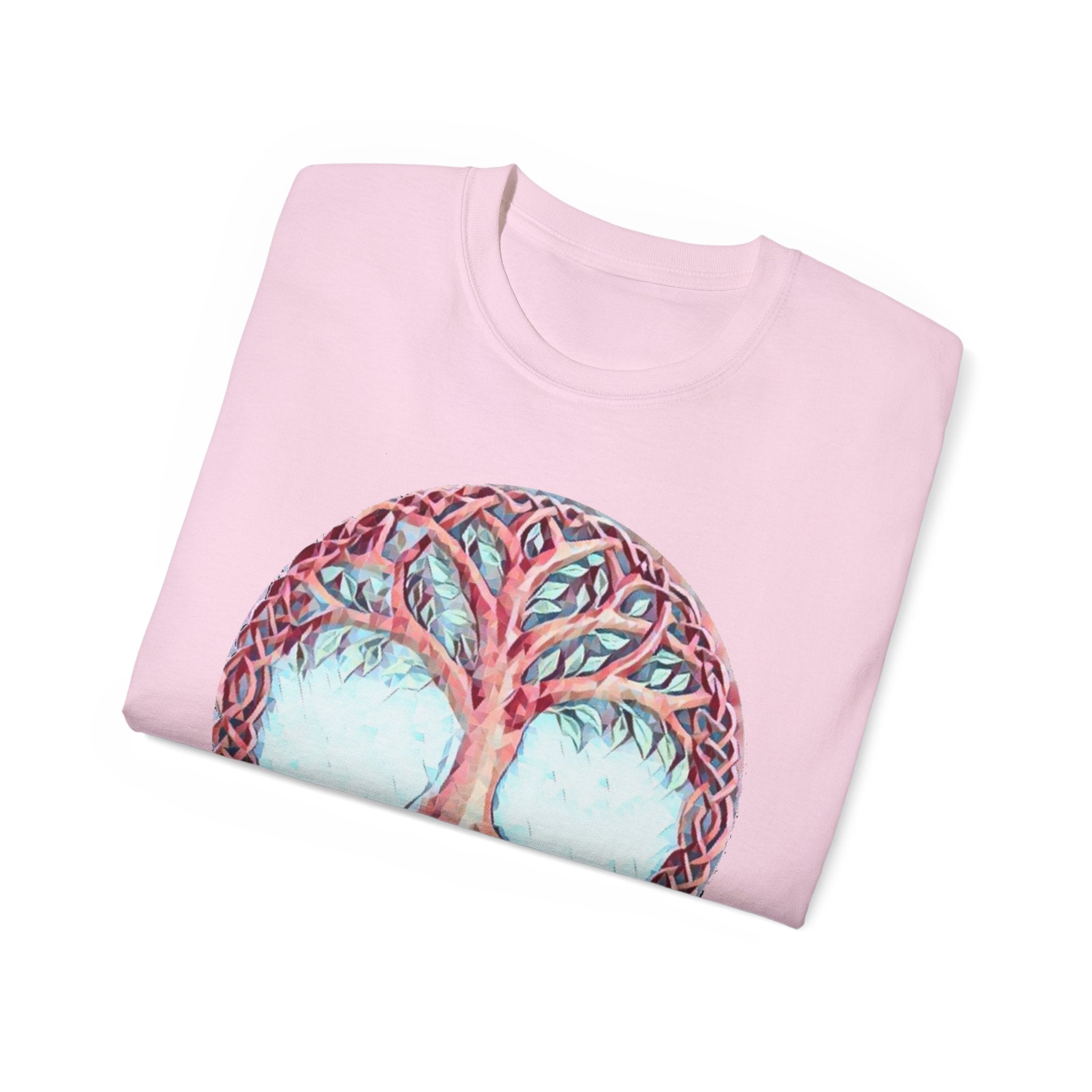 Yggdrasil – The Tree of Life Cotton T-Shirt — Celtic Roots Nature Graphic Tee