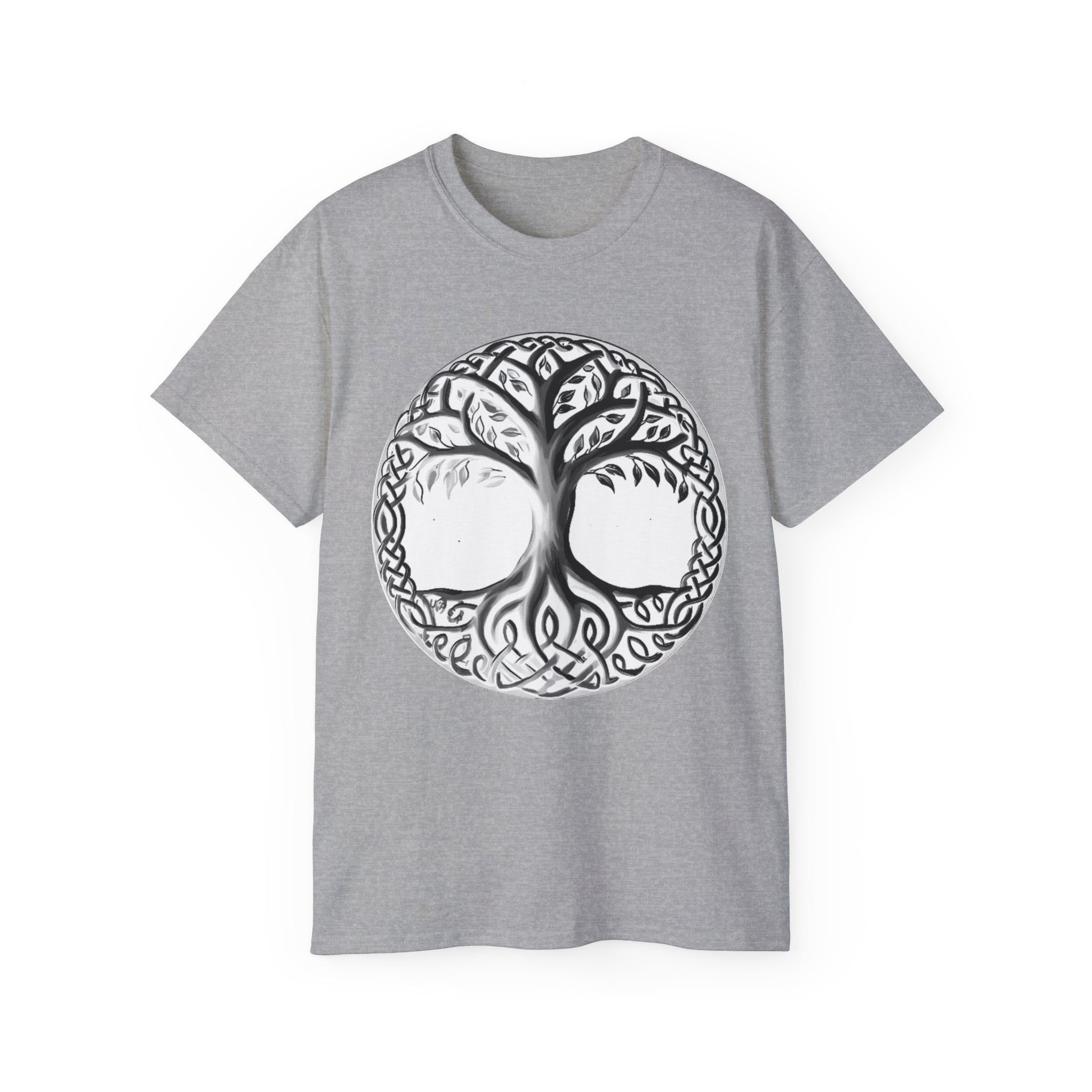 Yggdrasil – The Tree of Life CottonT-Shirt — Celtic Roots Graphic Tee