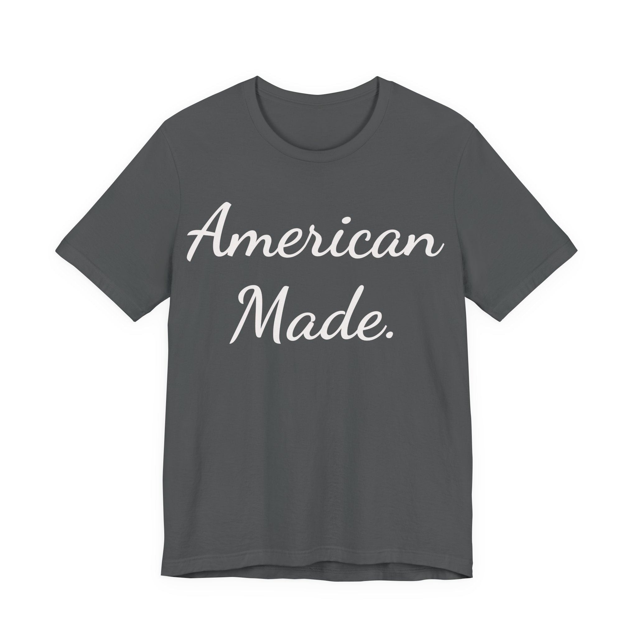 American Made T-Shirt — Patriotic Script Tee