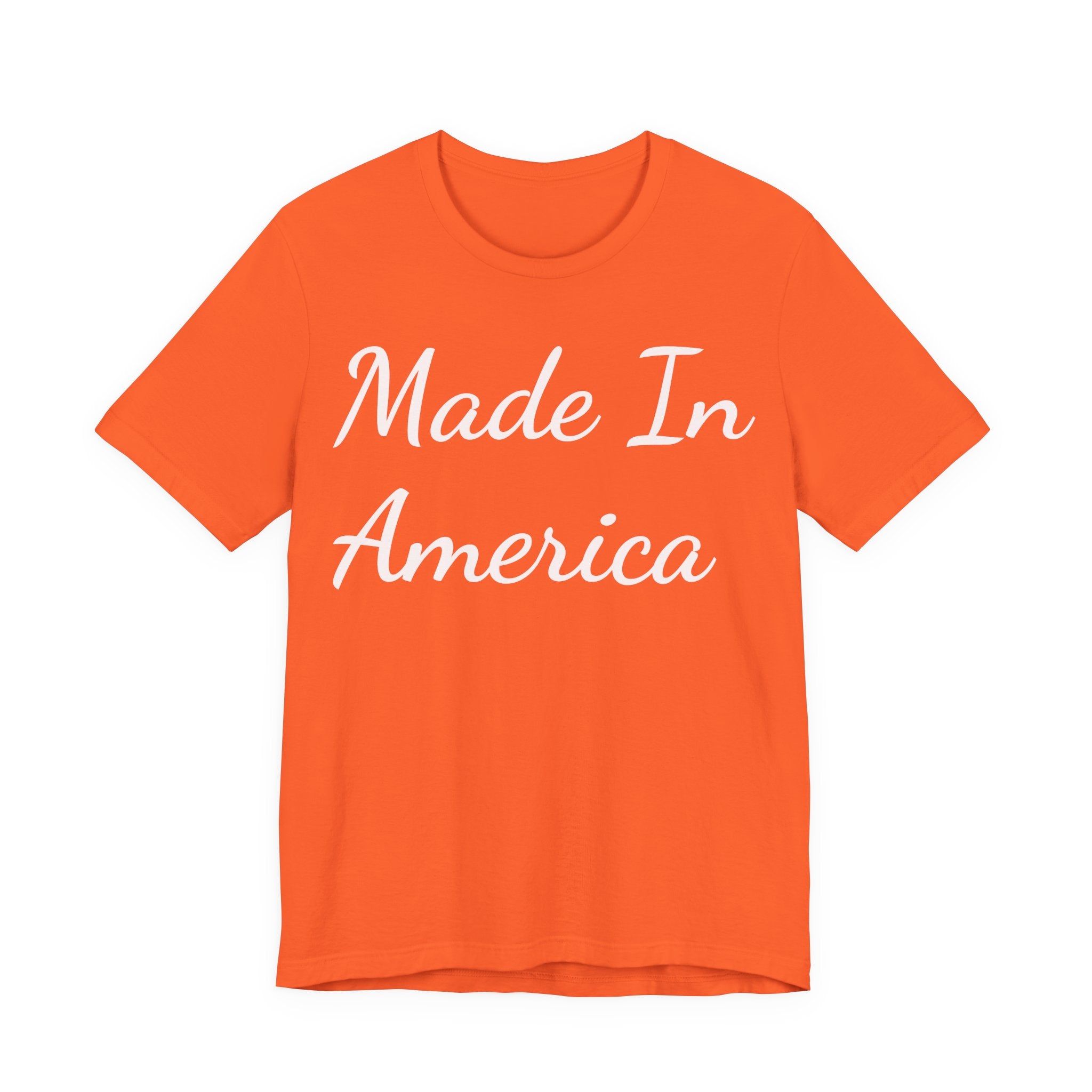 Made In America Tee — Patriotic Short Sleeve T-Shirt