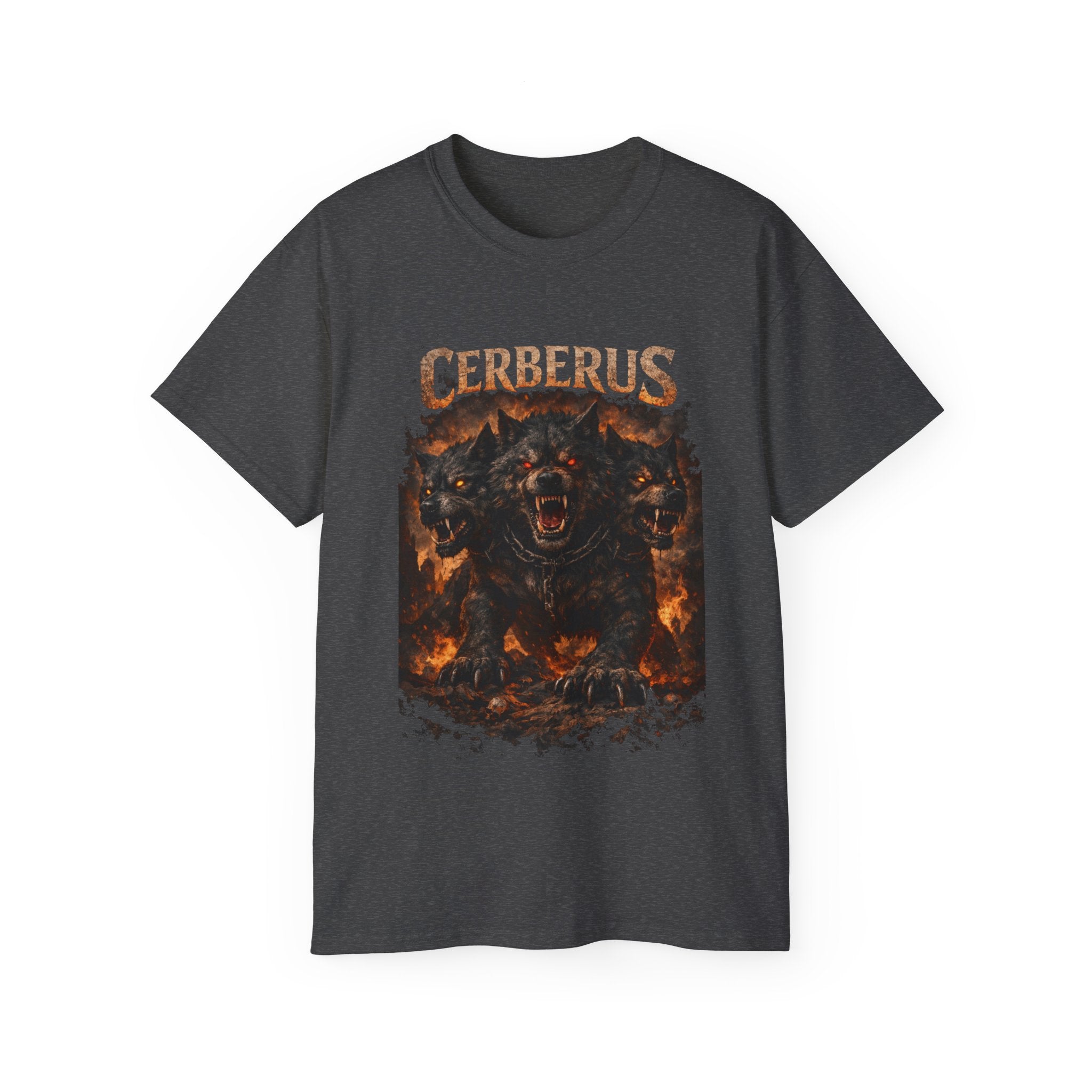 Cerberus from Greek mythology, known as the guardian of the Underworld-cotton T shirt