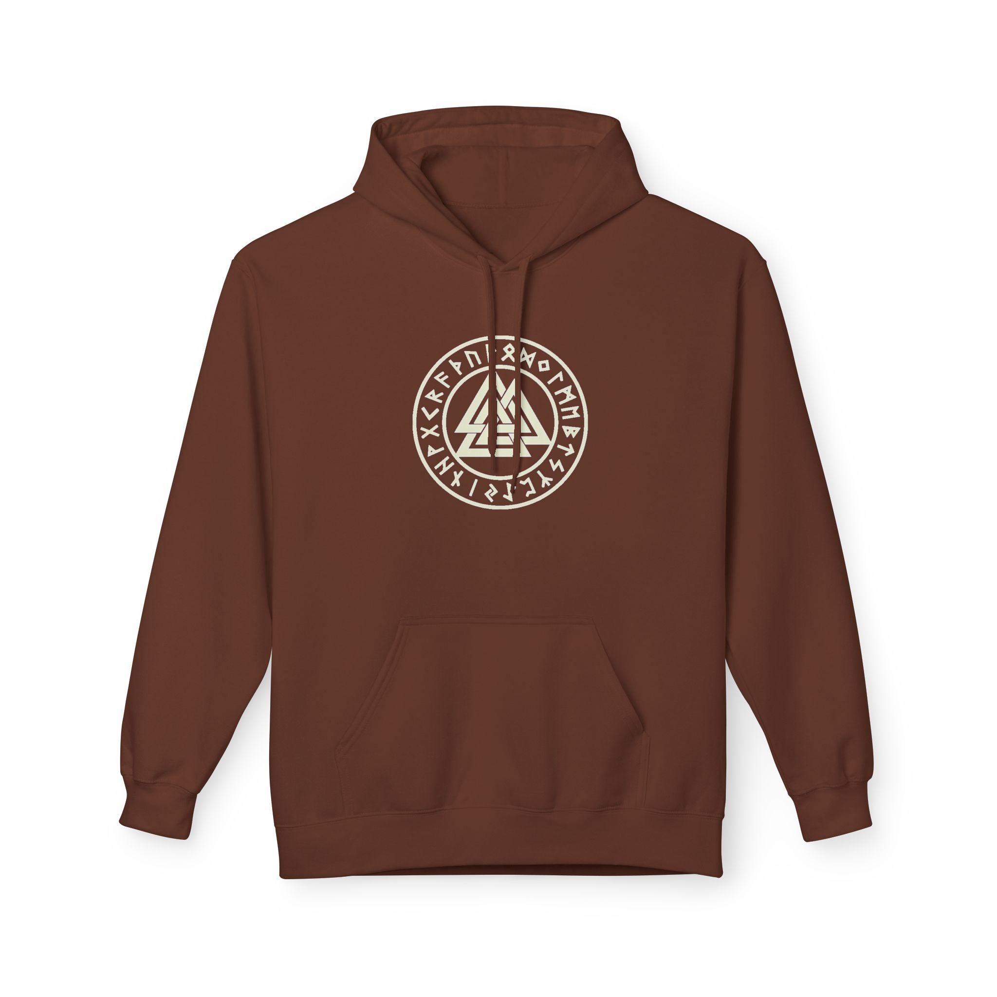 Viking  Rune Hoodie — Valknut Rune  — Norse Viking Symbol for the slain warrior