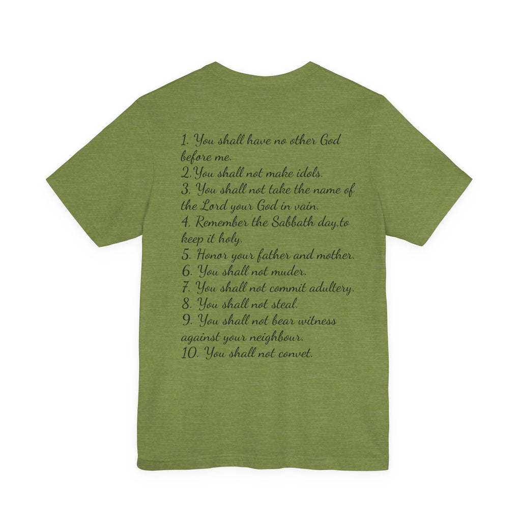 The 10 Commandment- Short Sleeve Tee