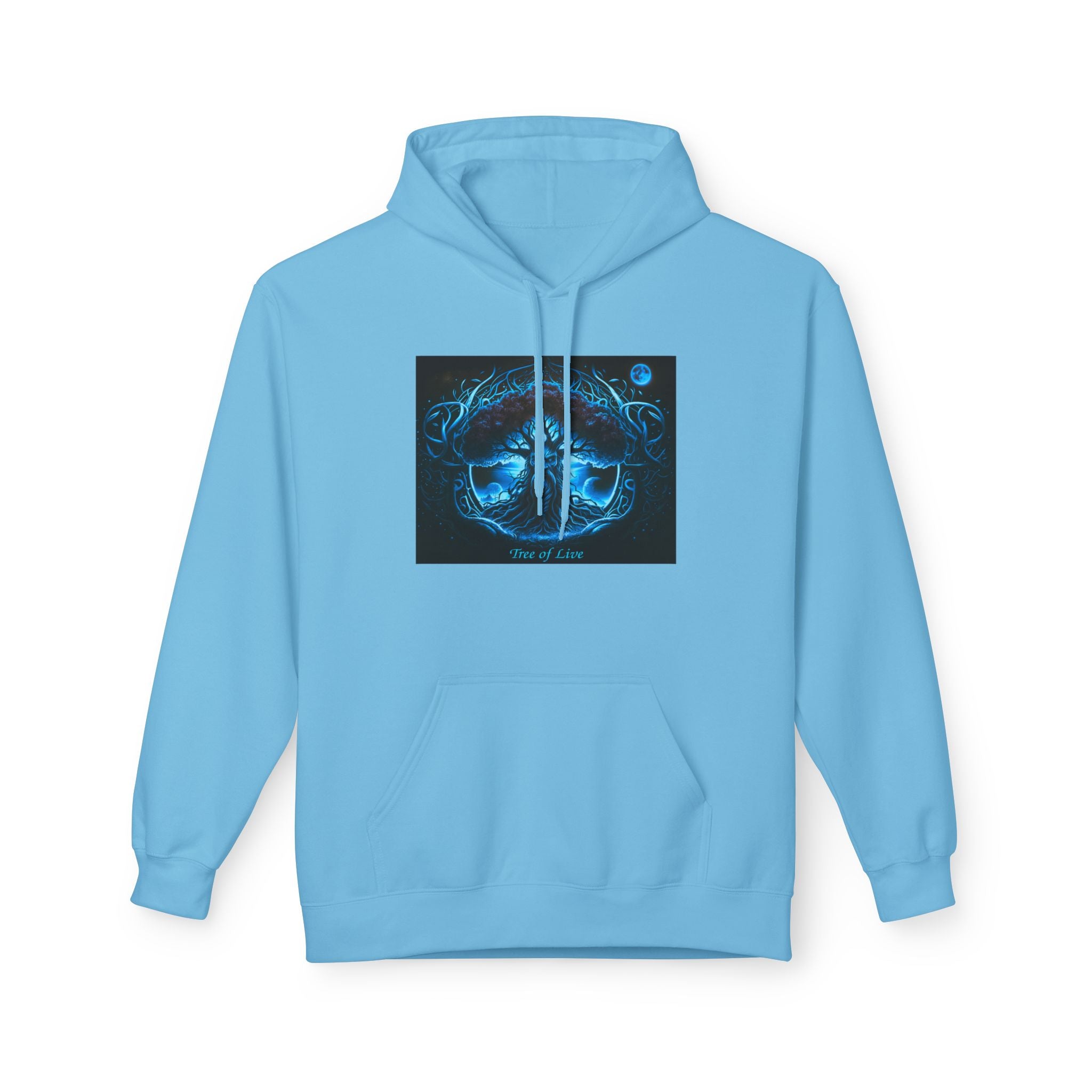 Yggdrasil, the Tree of Life,Hoodie — Ocean Zodiac Cancer Design