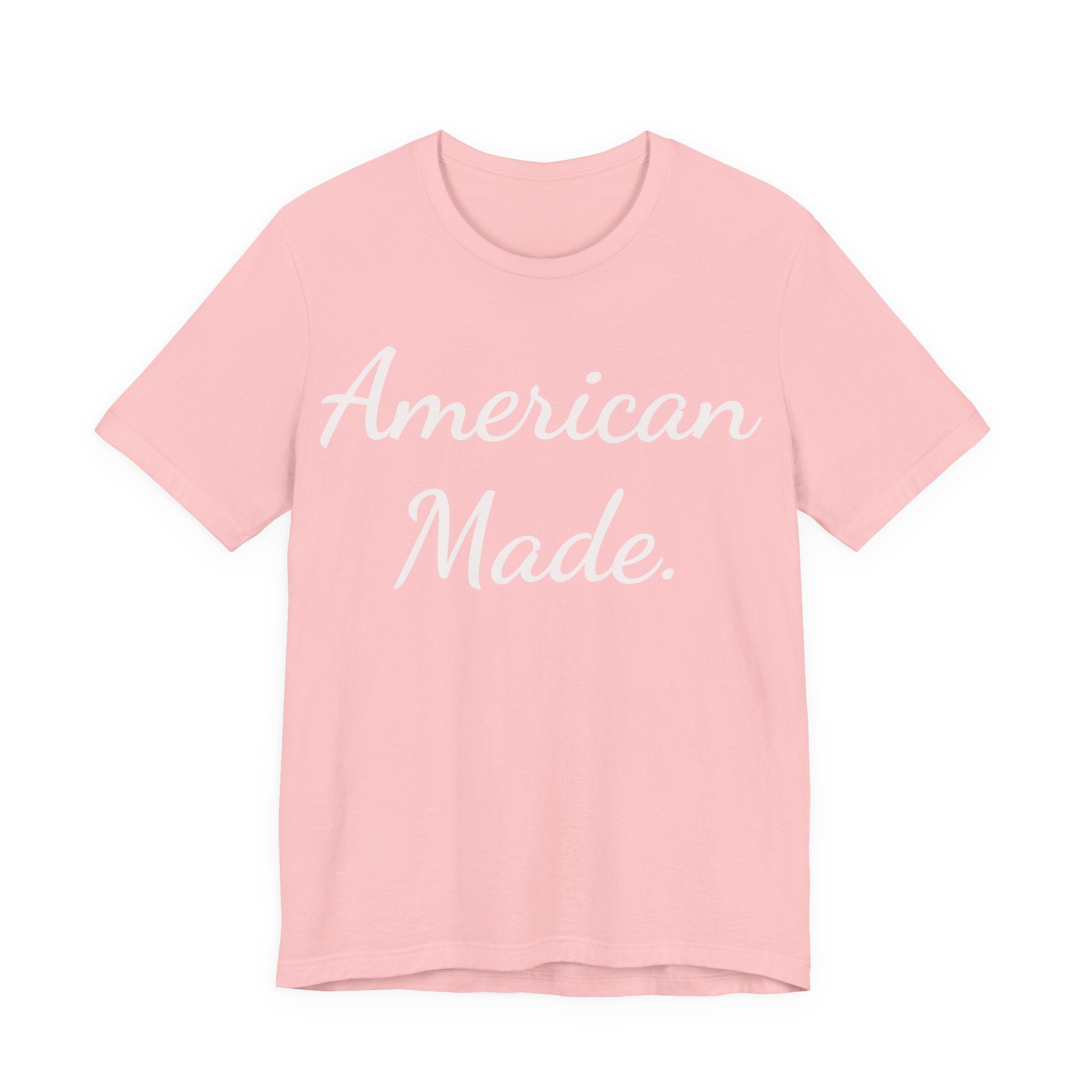 American Made T-Shirt — Patriotic Script Tee