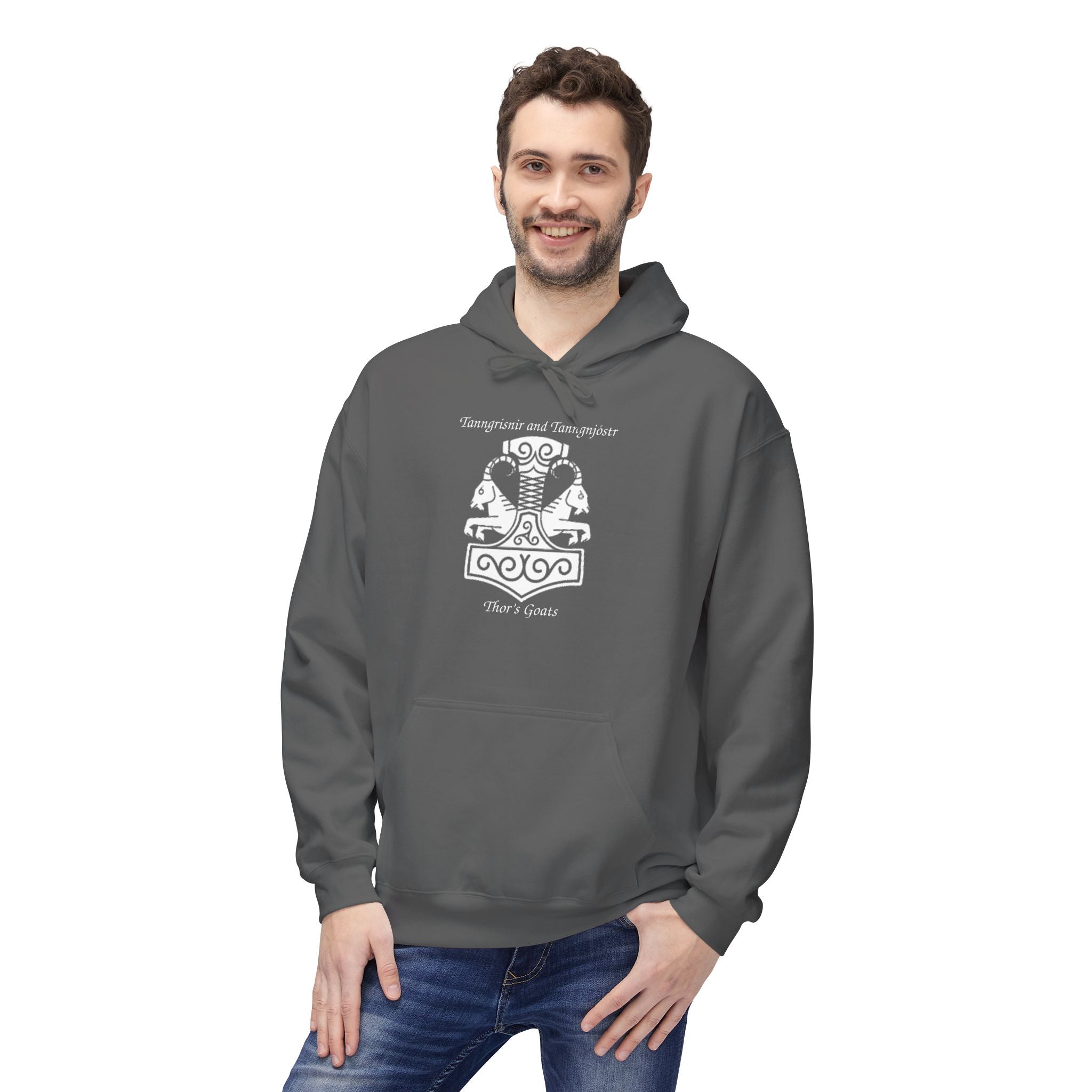 Tanngrisnir and Tanngnjóstr Thors Goats- Hoodie