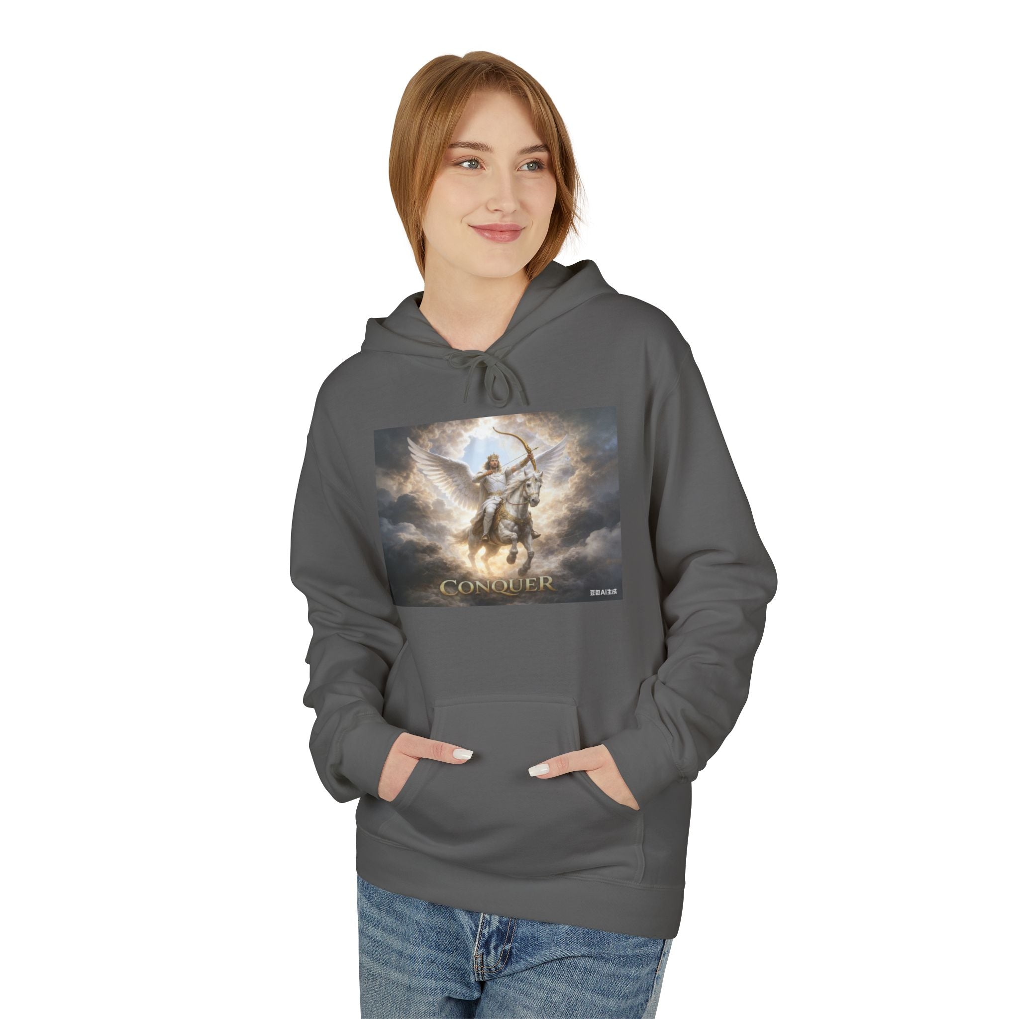 The white horse from Revelation 6:1-2 Graphic Pullover