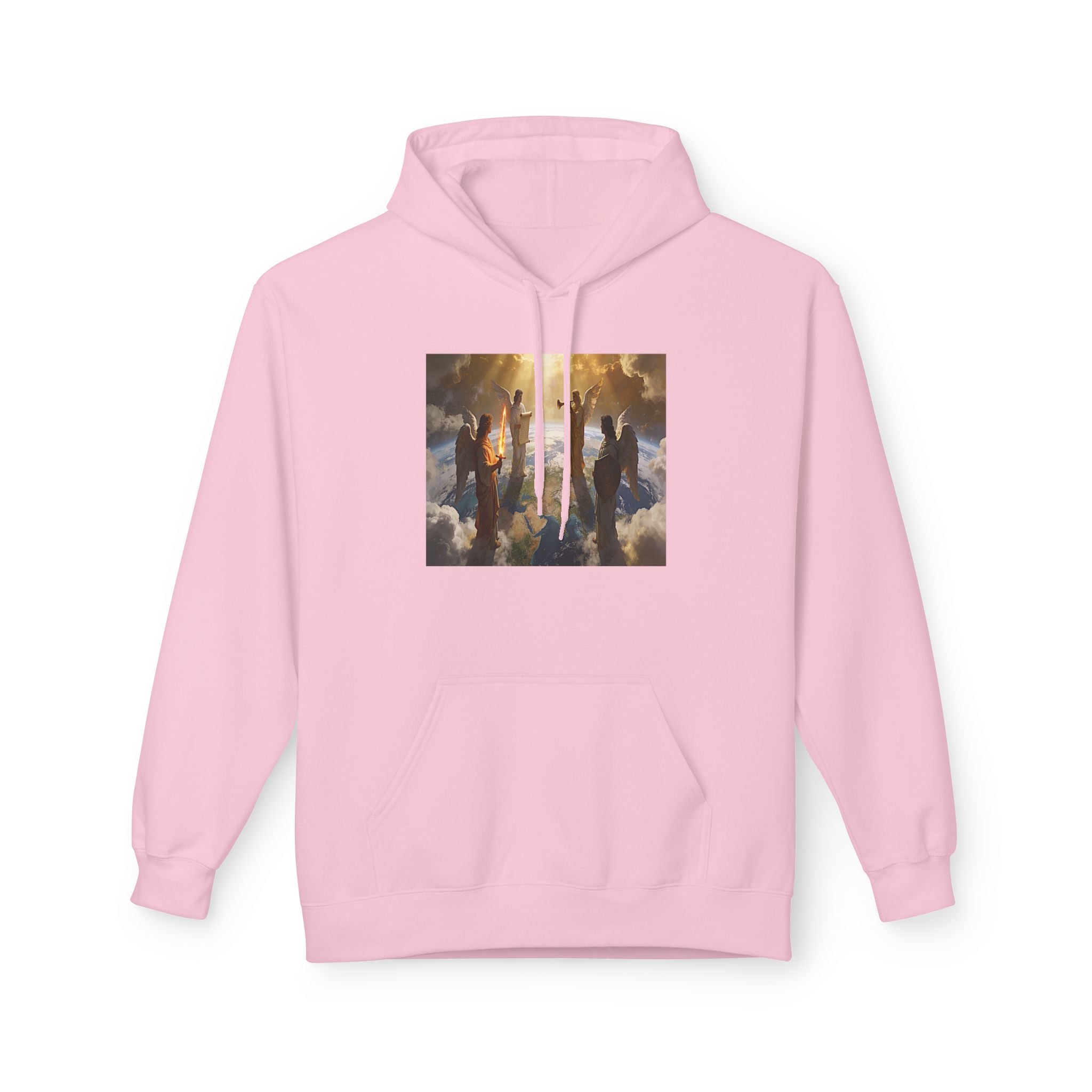 Christian Ascension Hoodie – Jesus and Angels Religious Pullover