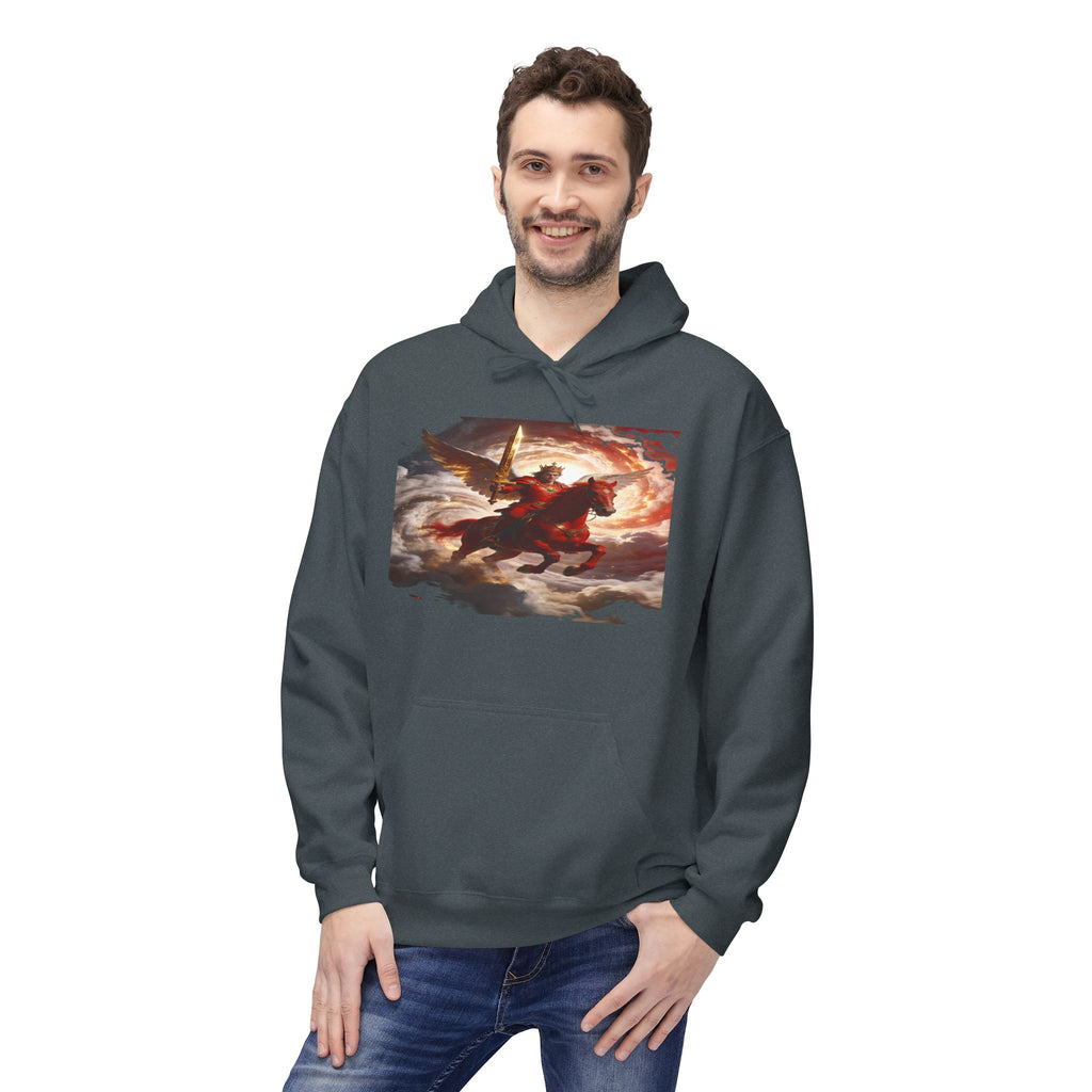 Apocalypse Revelation (6:1–8)-Another Horse came out, a fiery red one. Its rider was given power - Pullover