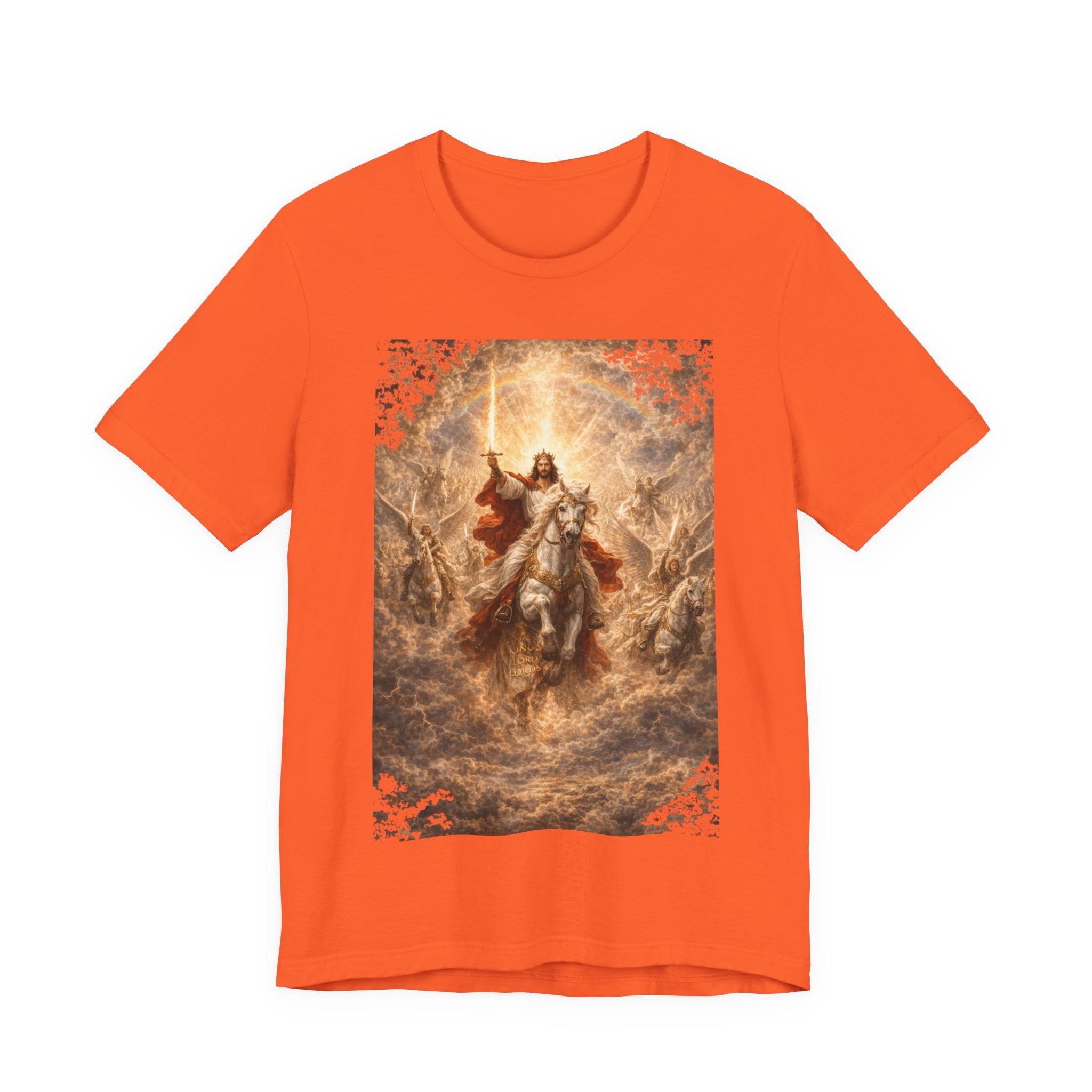 Revelation 19:11-21 Christian Jesus on White Horse T‑Shirt — Resurrection / Second Coming Graphic Tee Revelation