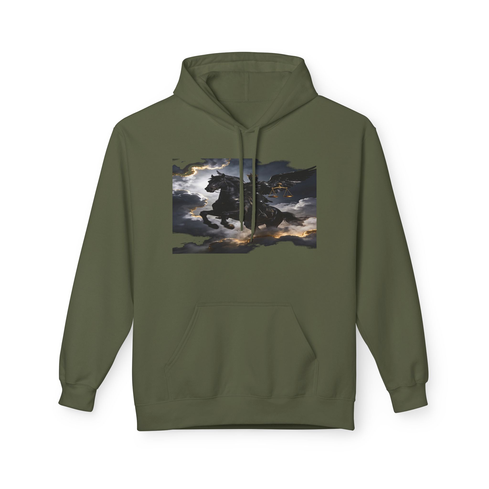 Apocalypse  Revelation (6:1–8)  A black horse! Its rider was holding a pair of scales in his hand. - Graphic Pullover