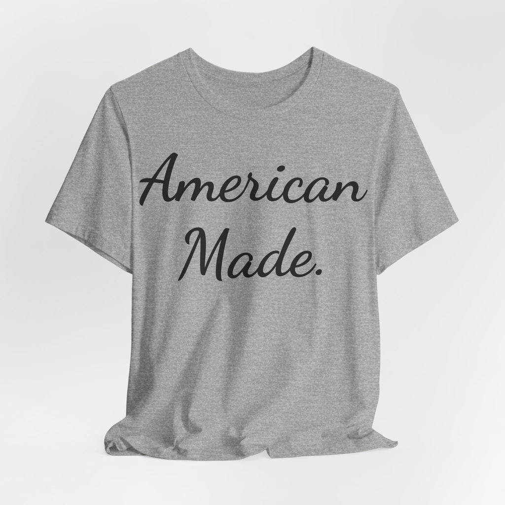 American Made T‑Shirt - Patriotic Script Tee