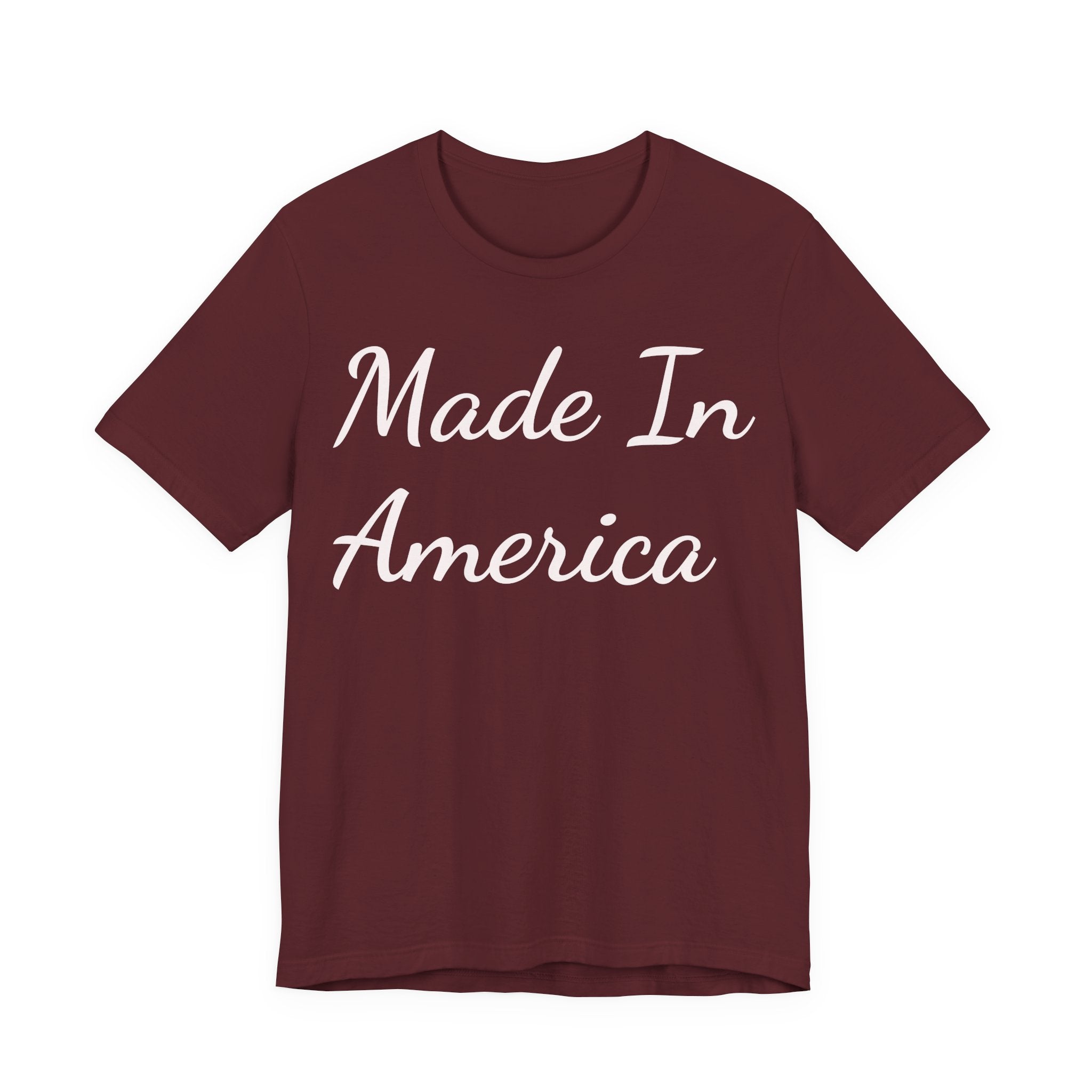 Made In America Tee — Patriotic Short Sleeve T-Shirt