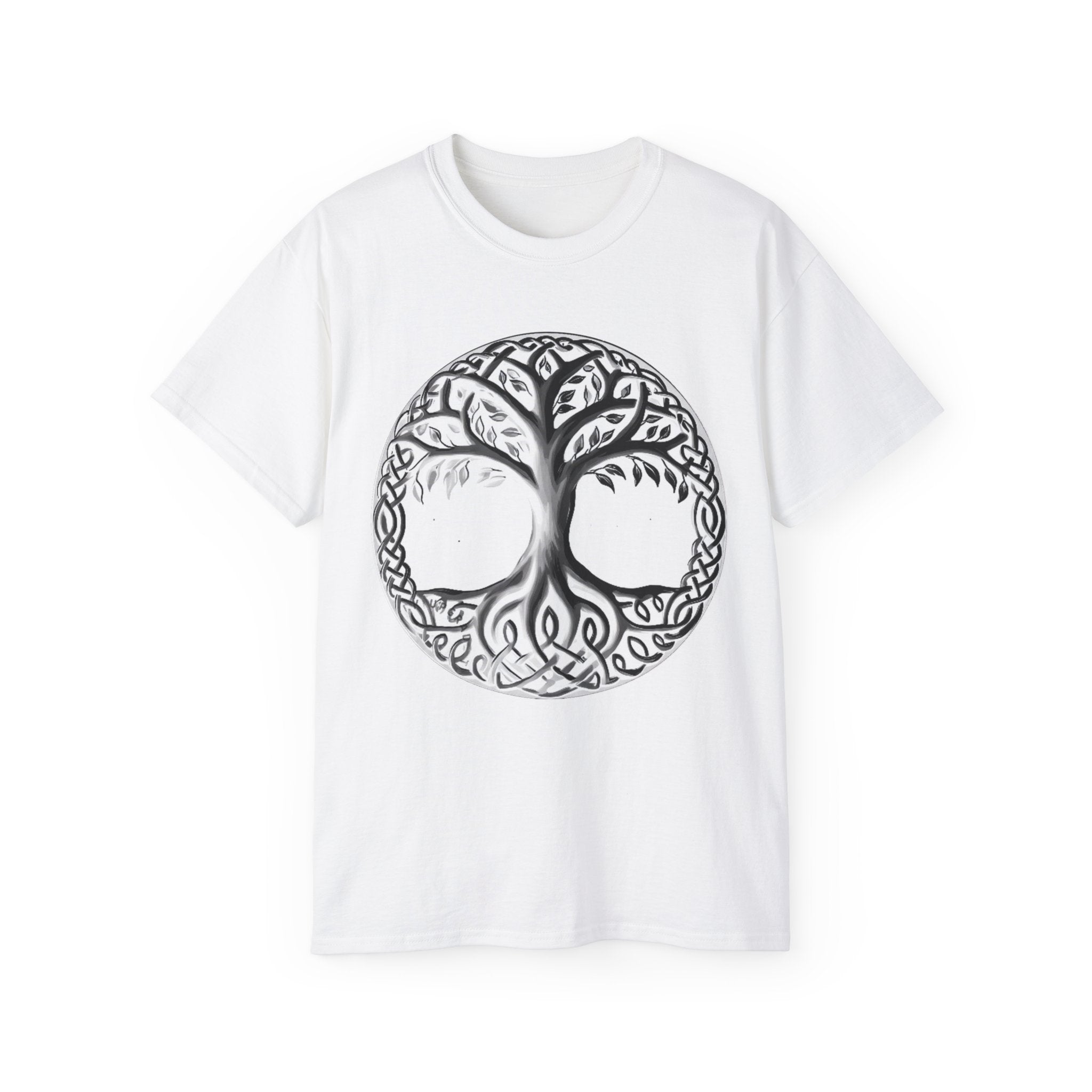Yggdrasil – The Tree of Life CottonT-Shirt — Celtic Roots Graphic Tee
