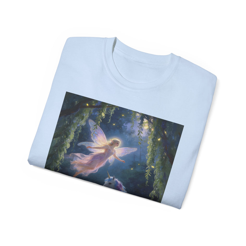 Fairy and Unicorn Cotton Tee