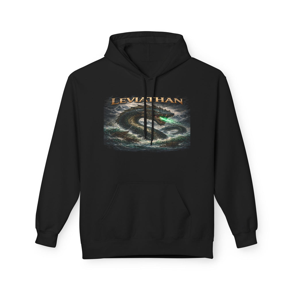 Leviarhan Hoodie — Coastal Wave Graphic Pullover