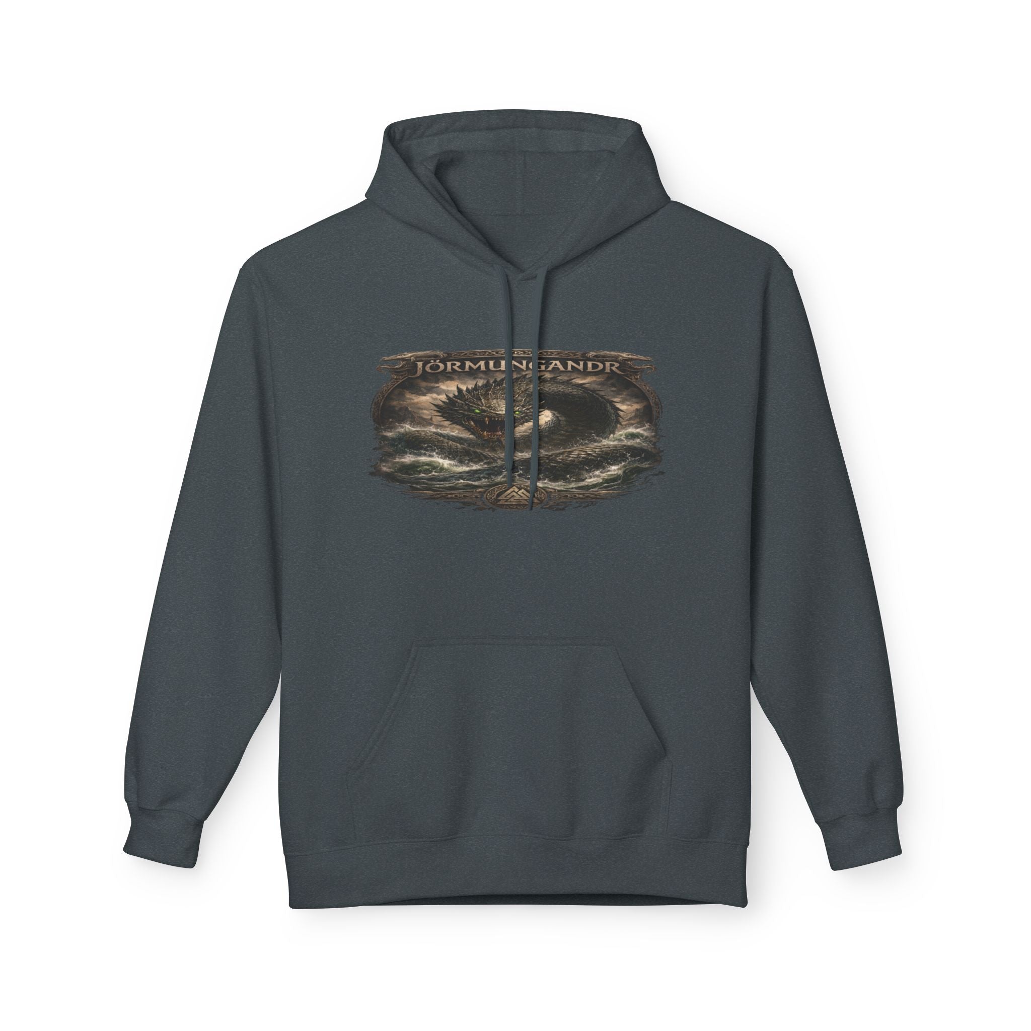 Jörmungandr is the Midgard serpent Viking Hoodie —