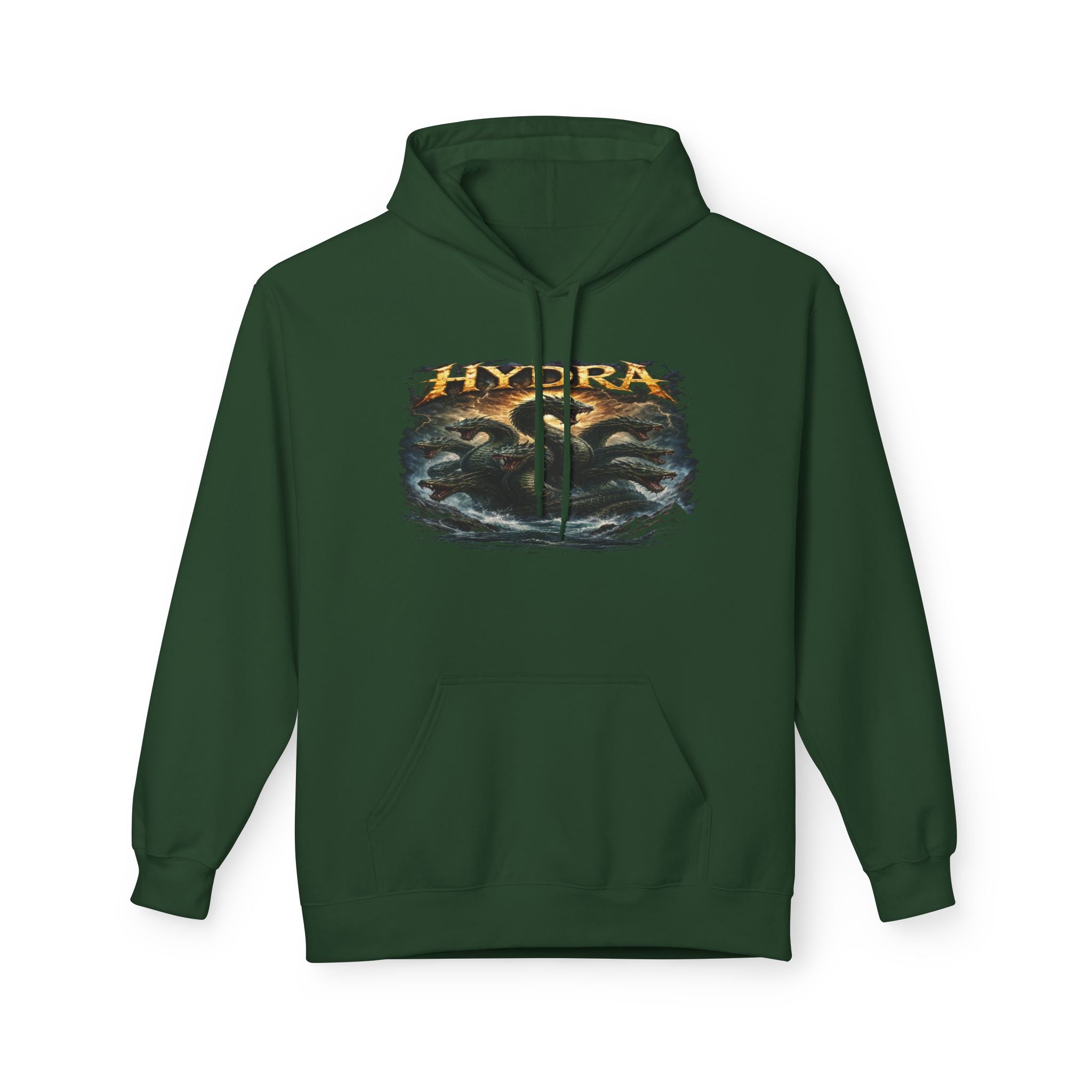 The mythical Greek Hydra Hoodie — Mythic Sea Monster Pullover