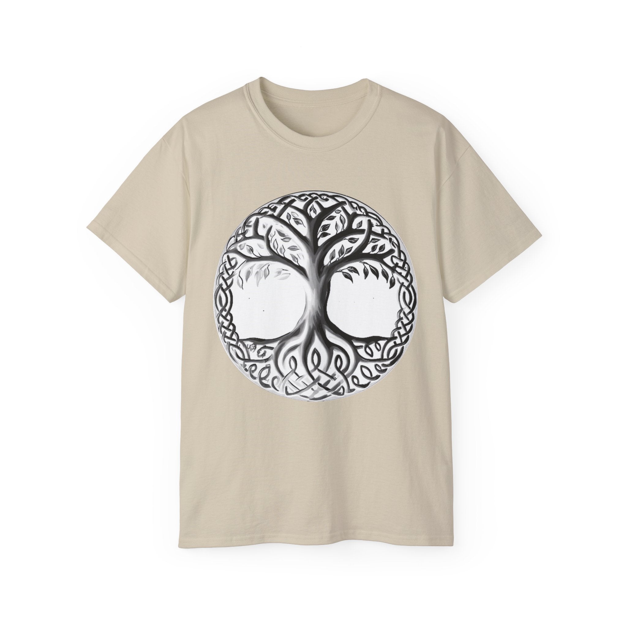 Yggdrasil – The Tree of Life CottonT-Shirt — Celtic Roots Graphic Tee