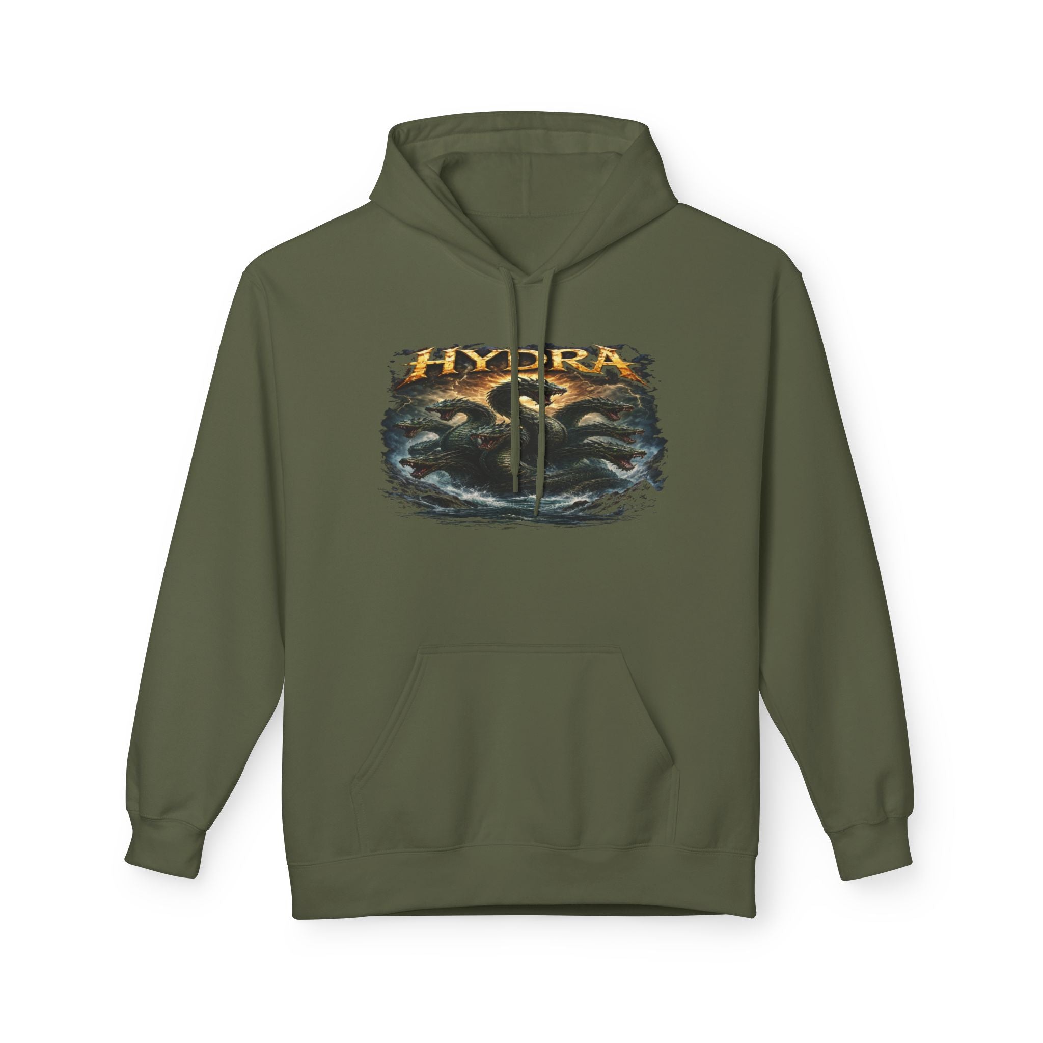 The mythical Greek Hydra Hoodie — Mythic Sea Monster Pullover