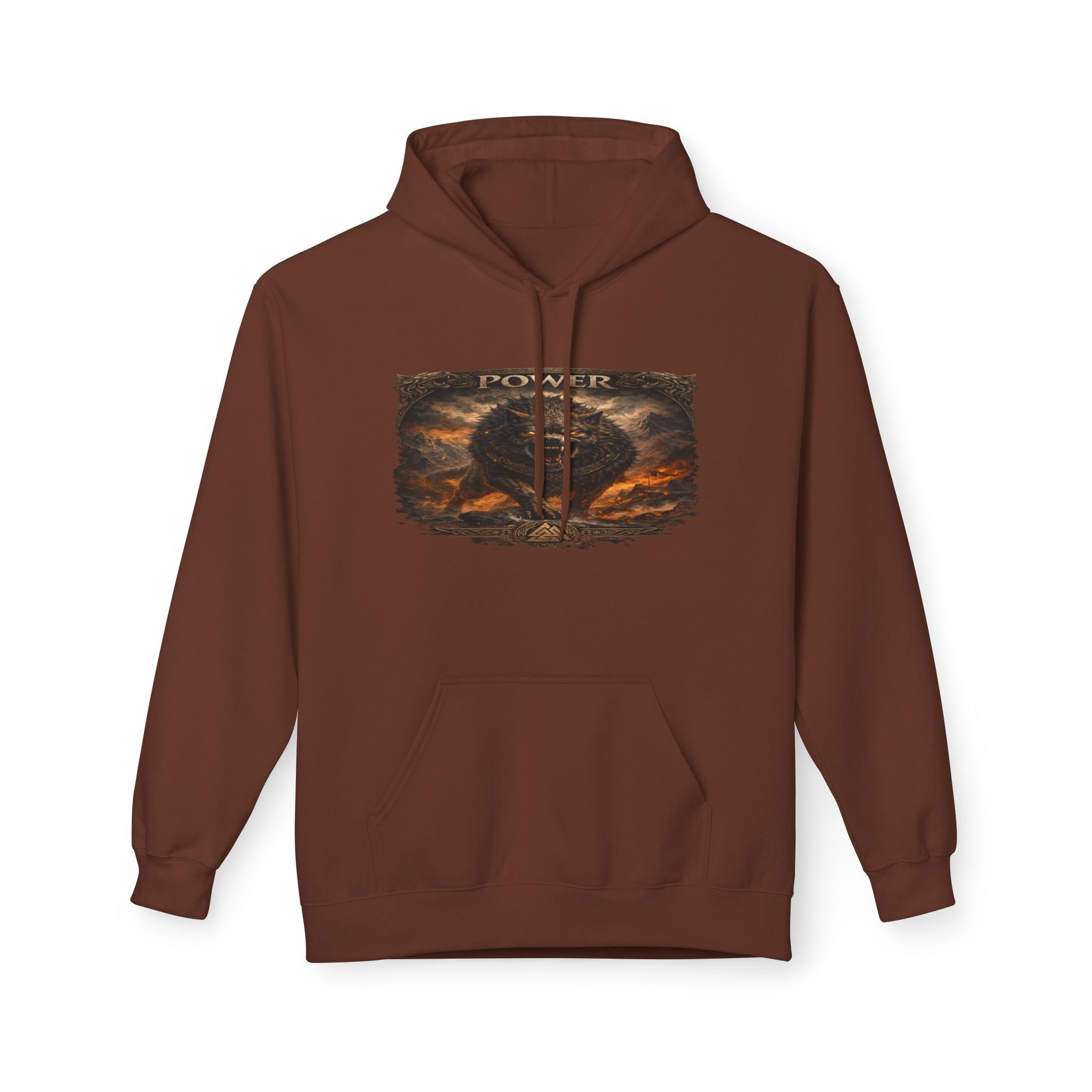 Fenrir is undoubtedly the strongest and most powerful wolf of all -Hoodie – Adventure Outdoors Pullover