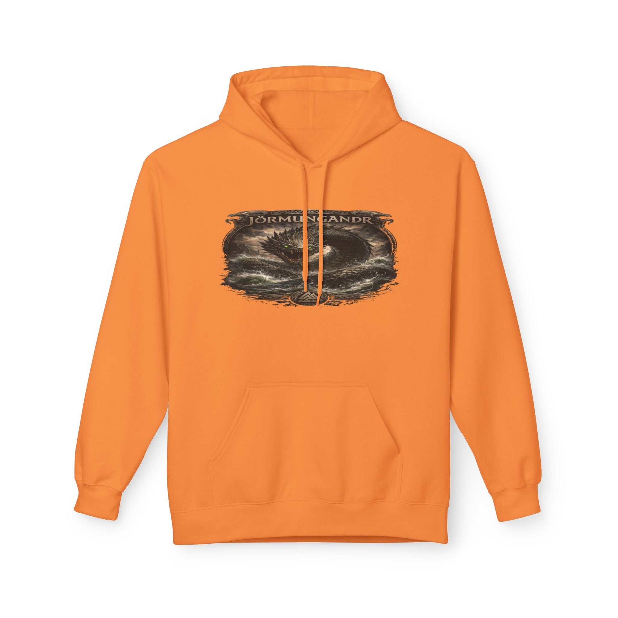 Jörmungandr is the Midgard serpent Viking Hoodie —