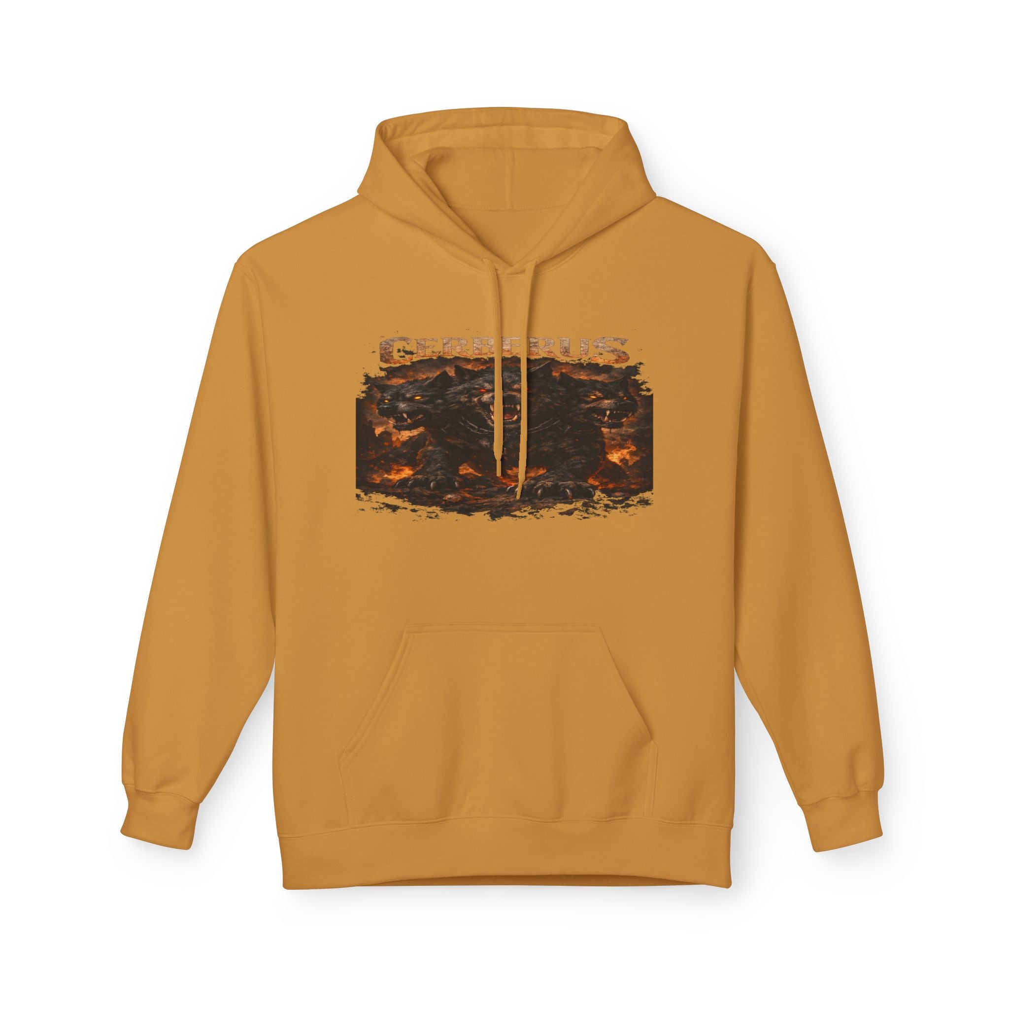 Cerberus Fiery Three-Headed Dog Hoodie