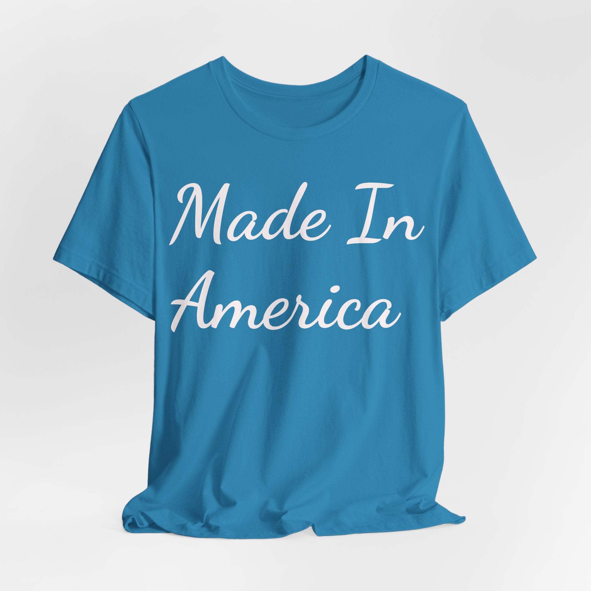 Made In America Tee — Patriotic Short Sleeve T-Shirt