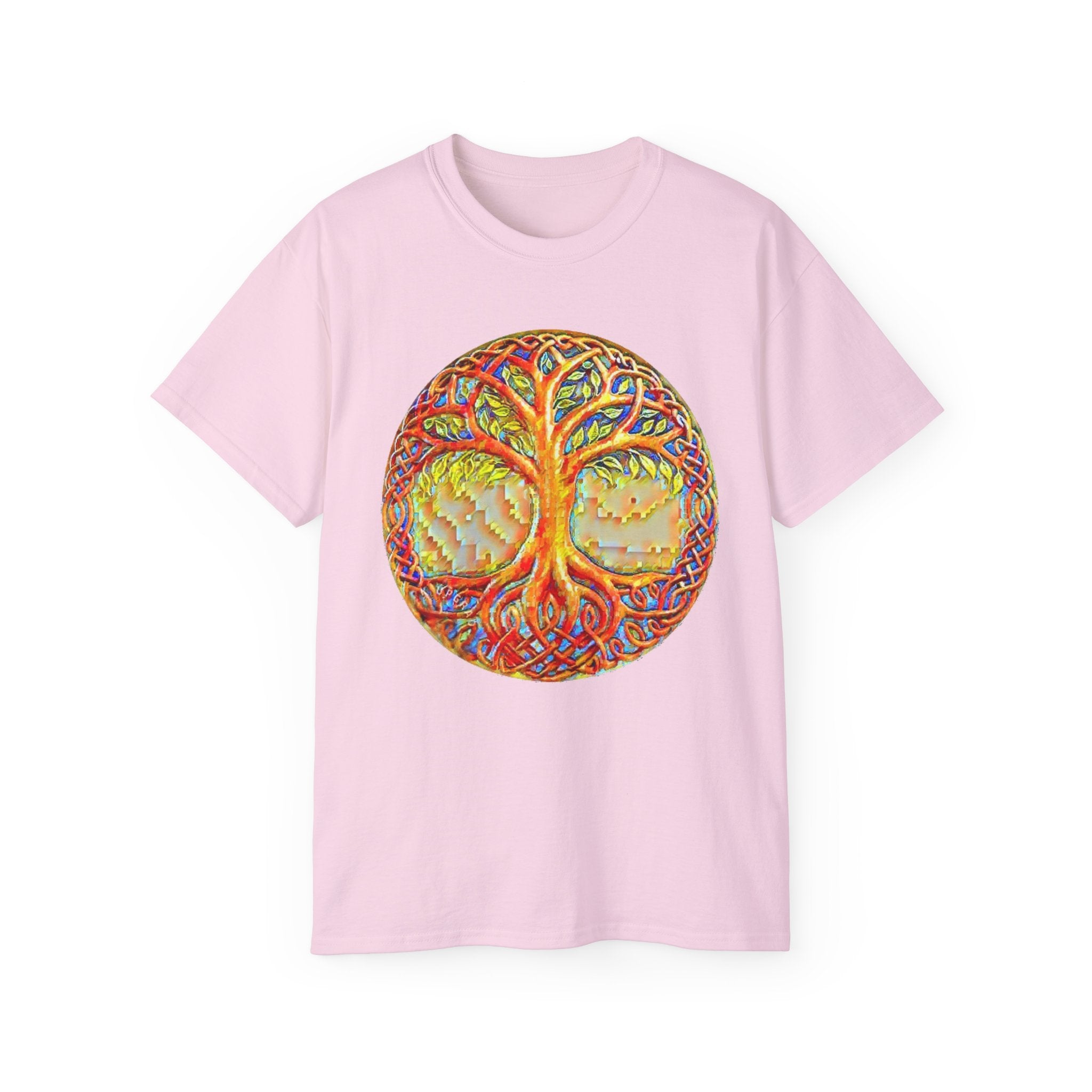 Yggdrasil – The Tree of Life Cotton Tee — Vibrant Spiritual Nature T-Shirt