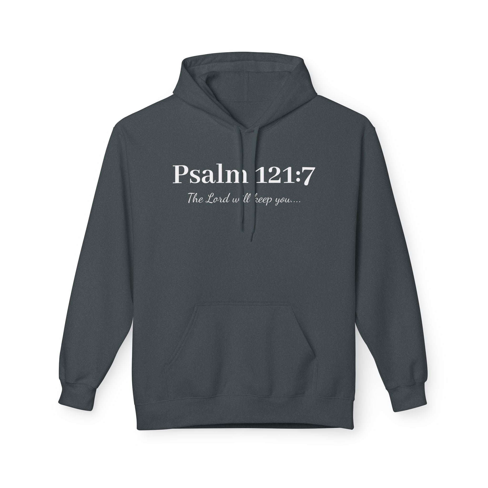 Psalm 121:7-8 The Lord will keep you from all harmHoodie — Midweight Unisex Pullover