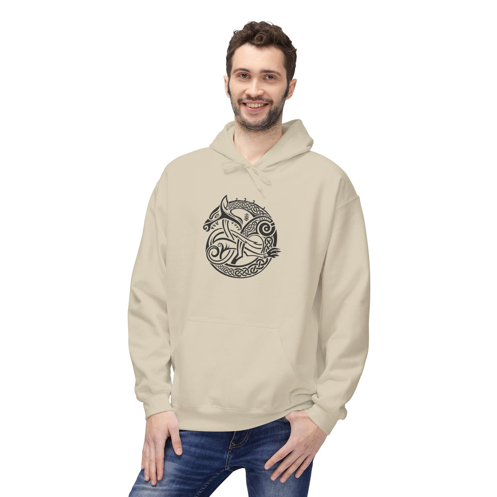 Celtic Wolf Knot Hoodie — The Wolf – A Symbol of Power, Destruction, and Loyalty