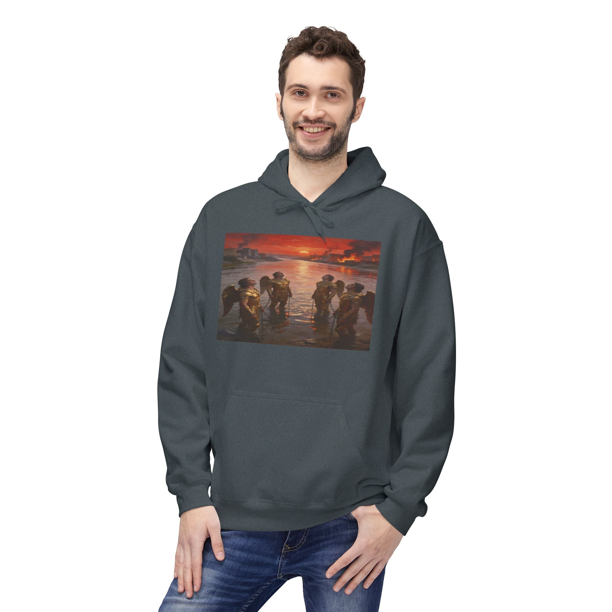 The fallen angels bound in the Euphrates River! Hoodie