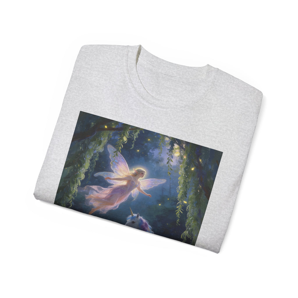Fairy and Unicorn Cotton Tee