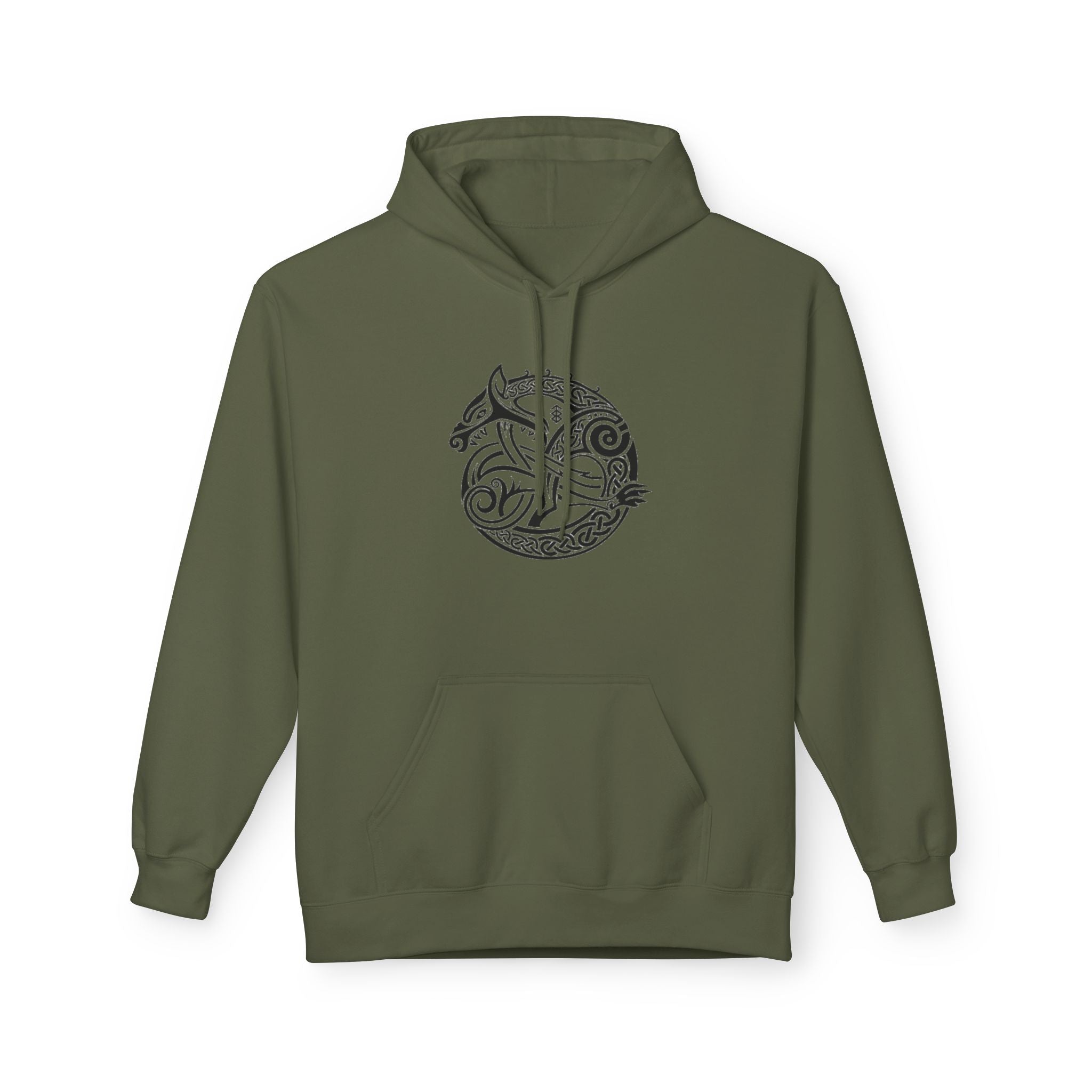 Celtic Wolf Knot Hoodie — The Wolf – A Symbol of Power, Destruction, and Loyalty