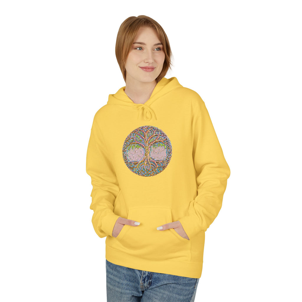 Yggdrasil, the Tree of Life-Cotton Hoodie